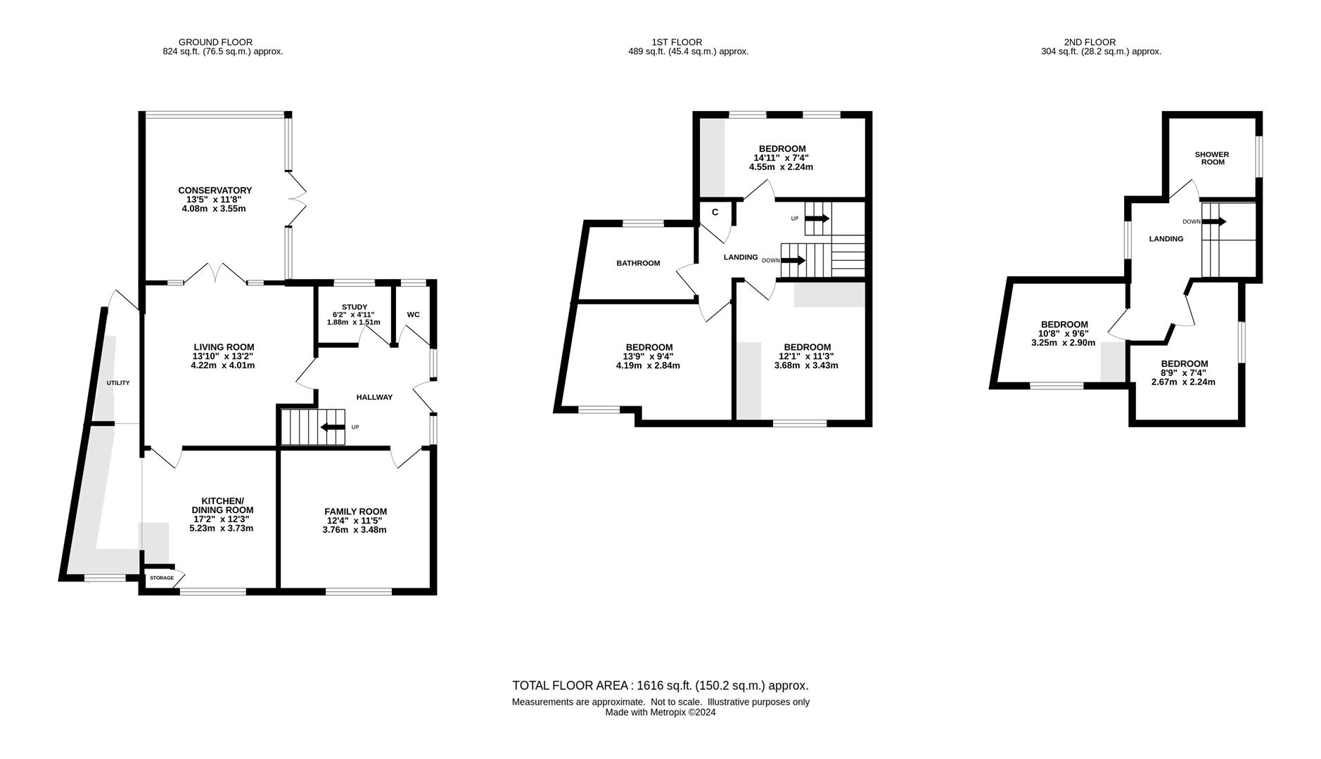 11, The Chase, Brentwood floorplan