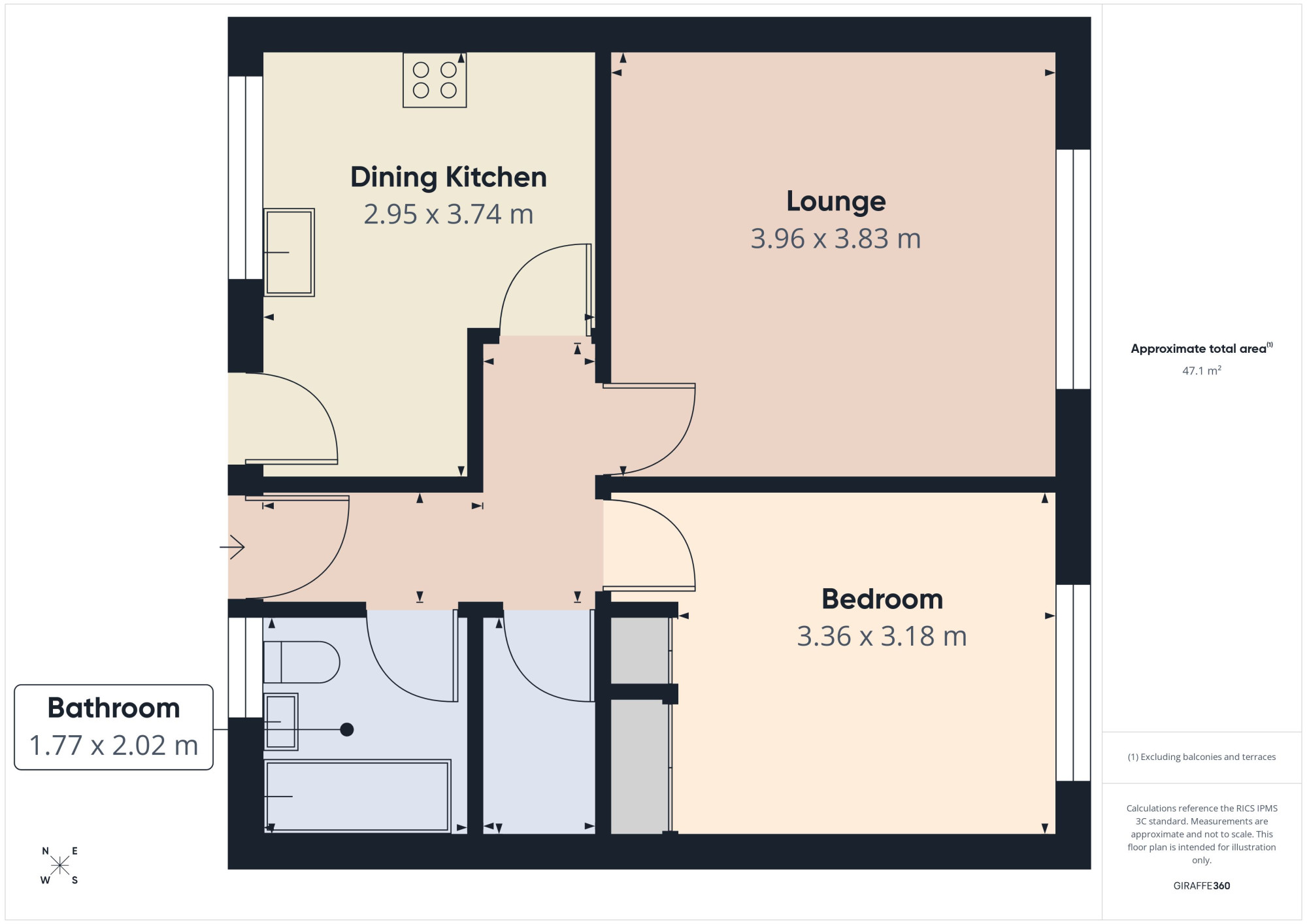 16, Glendevon Court, Blairgowrie floorplan