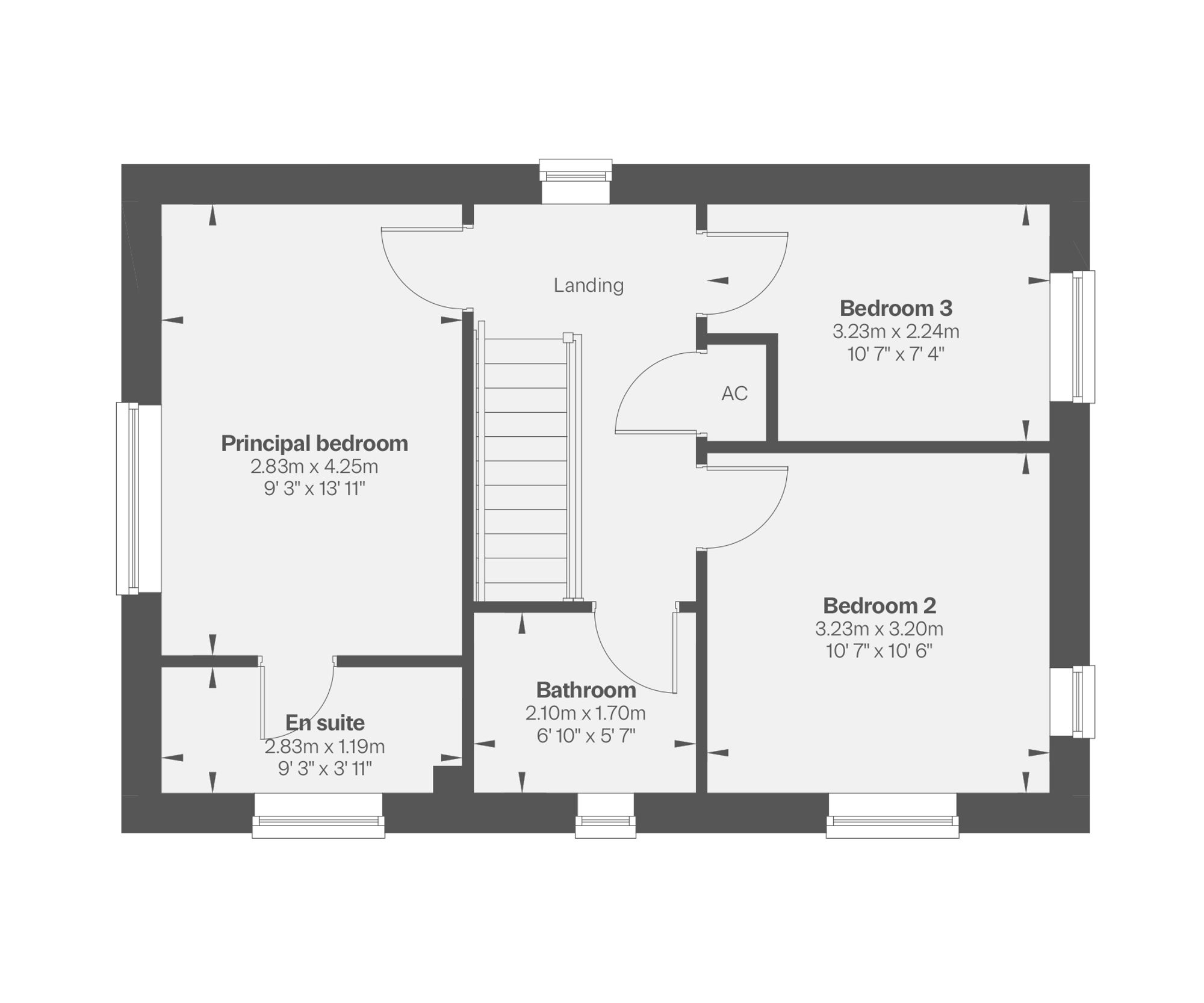 Plot 10, The Chapman, Mapperley Meadows, Nottingham floorplan