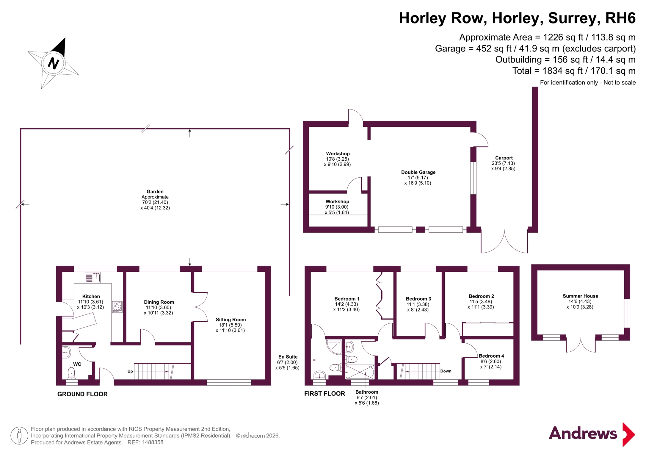 32, Horley Row, surrey floorplan