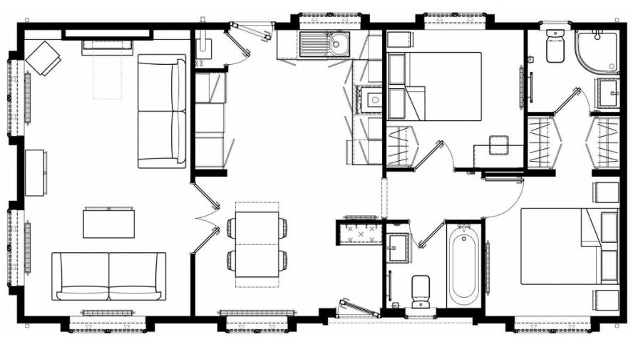 6, Pine Walk, Limit Home Park, Northchurch floorplan