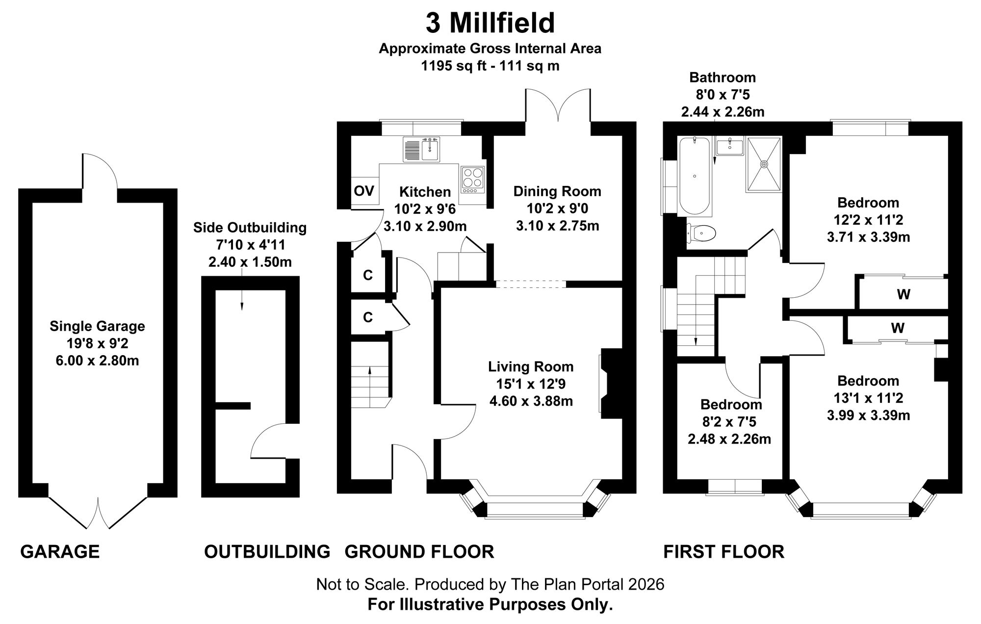 3 Millfield, Brampton floorplan