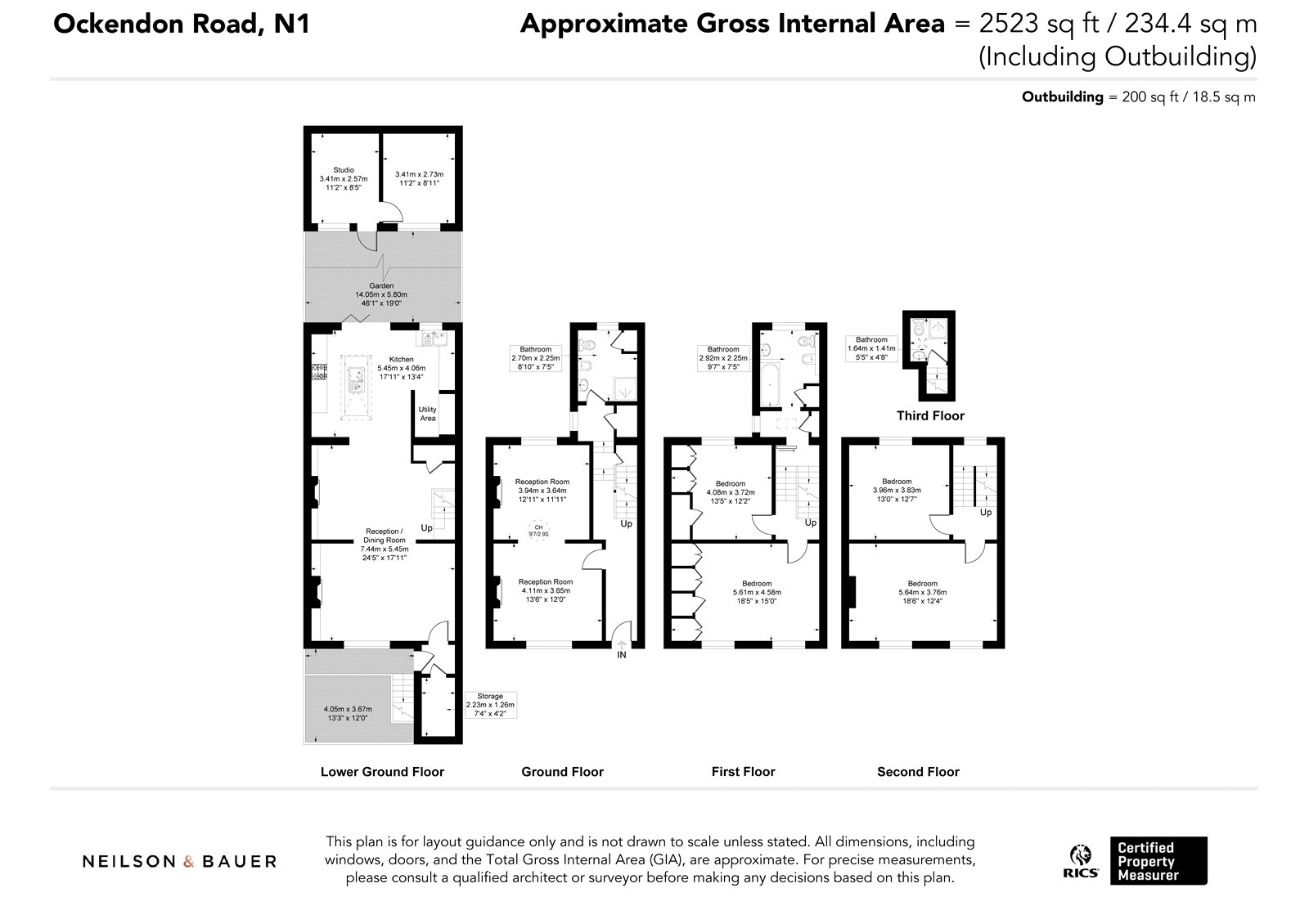 70, Ockendon Road, London floorplan