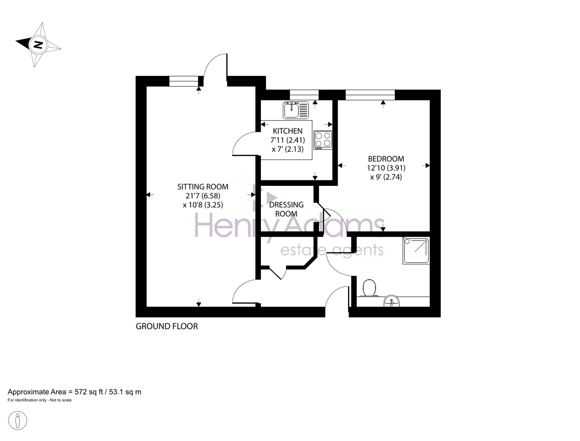 10 Foxmead Court Meadowside, Pulborough floorplan