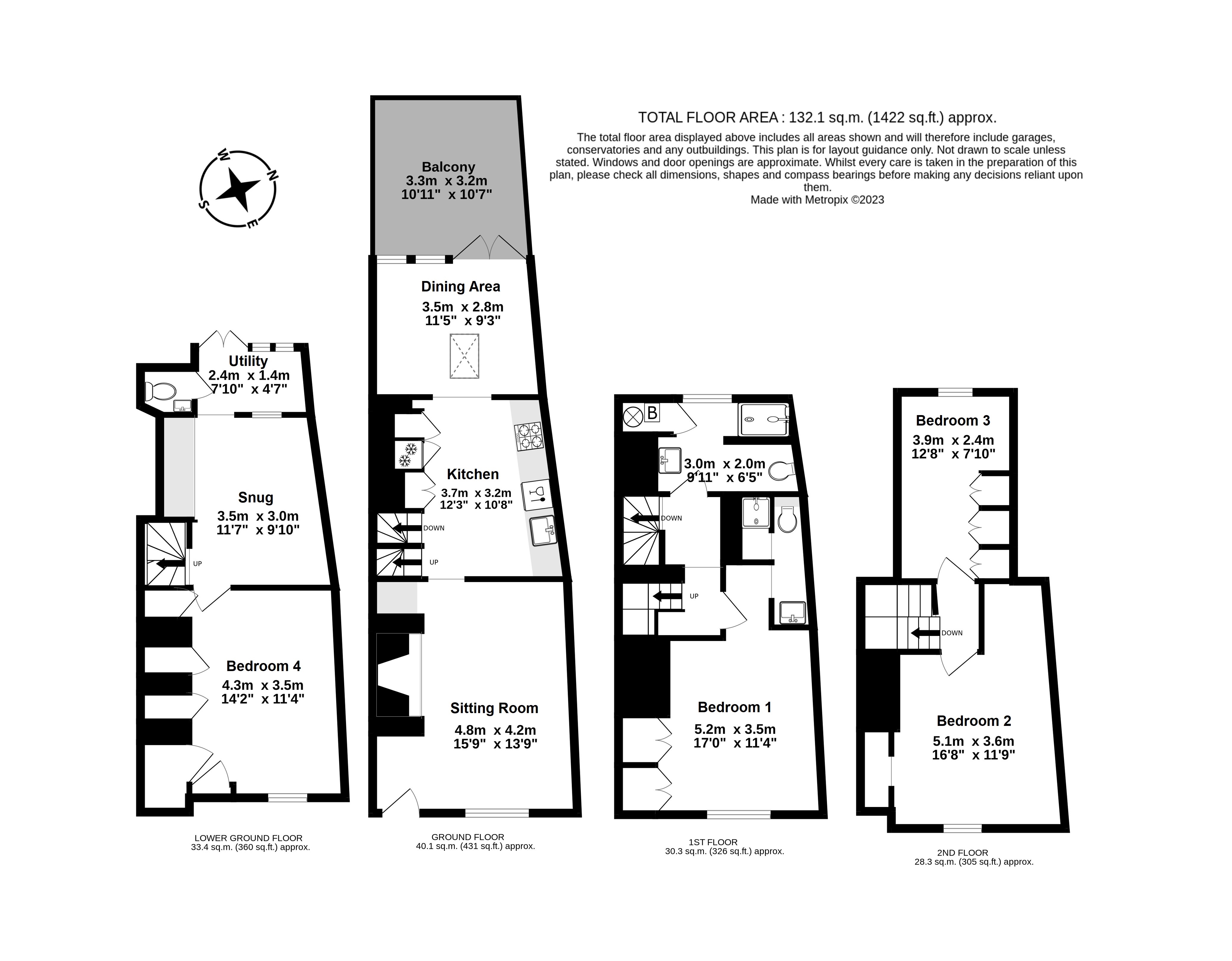 93, Middle Street, Kent floorplan
