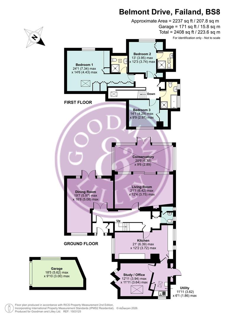 8, Belmont Drive, Bristol floorplan