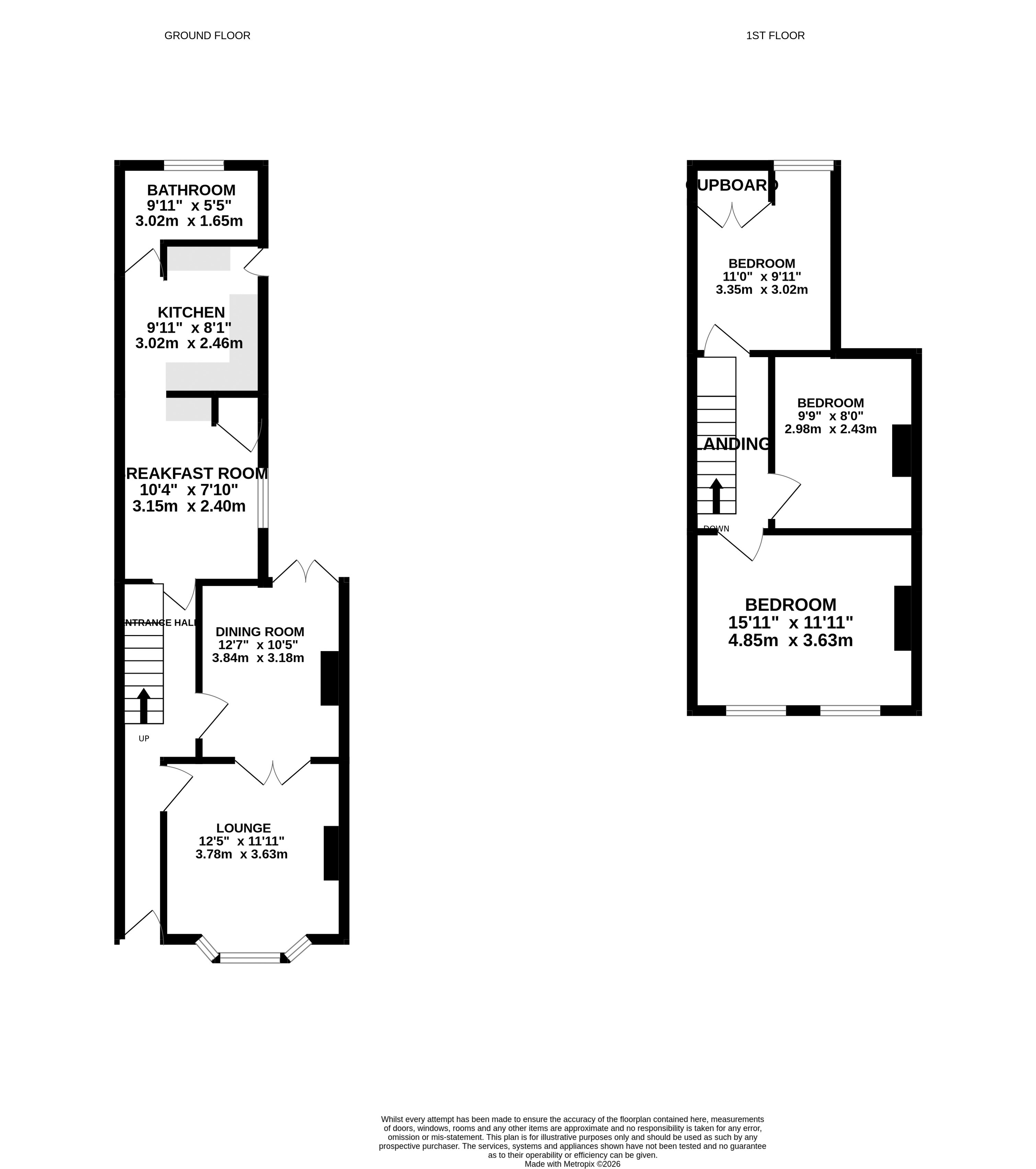 7, St. Michaels Road, Hampshire floorplan
