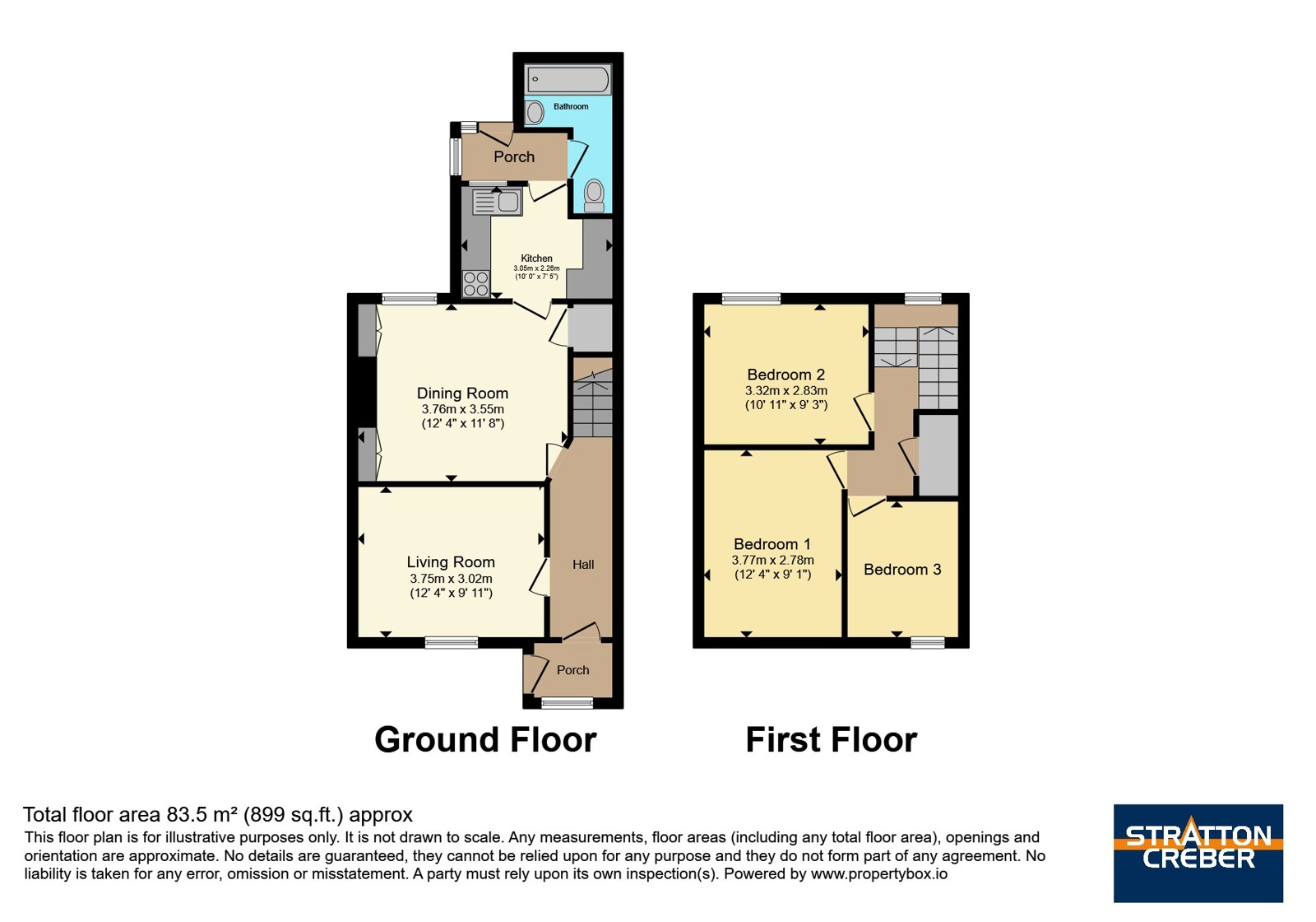 4, Fore Street, St. Austell floorplan