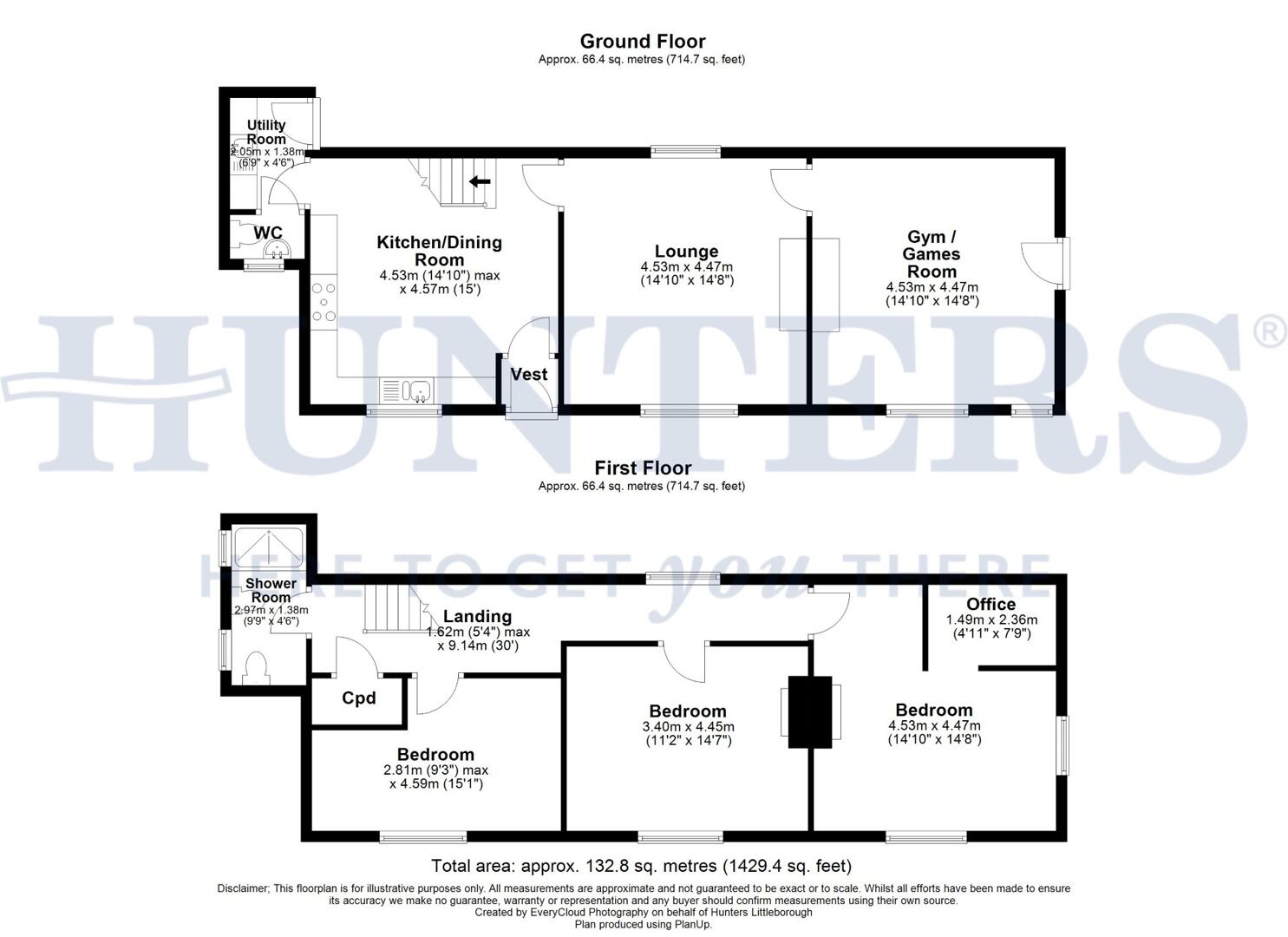 1, Rock Nook, Littleborough floorplan