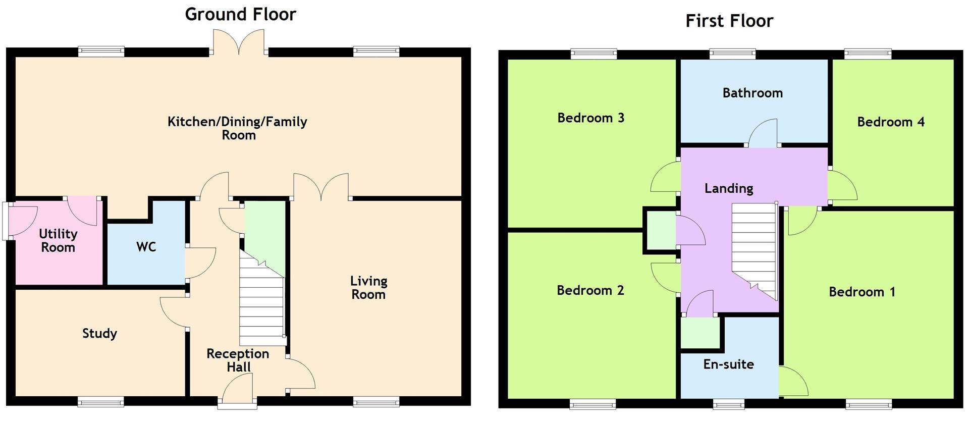23, Gerddi Lisacorse, Caldicot floorplan