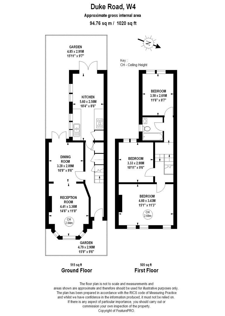 Free property report 28 Duke Road, Chiswick, London, W4 2DD Chimnie