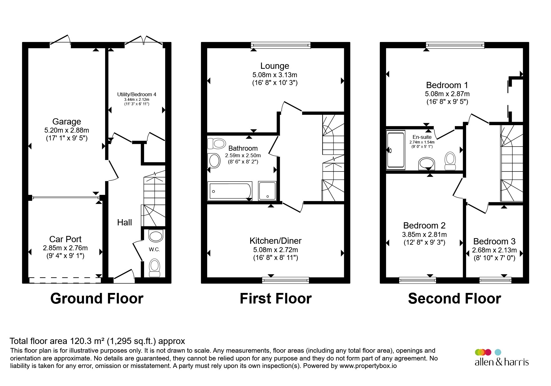 24, Gibson Way, Penarth floorplan