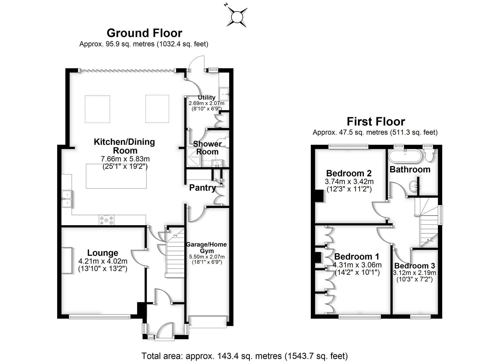 2 Amesbury Road, Epping floorplan