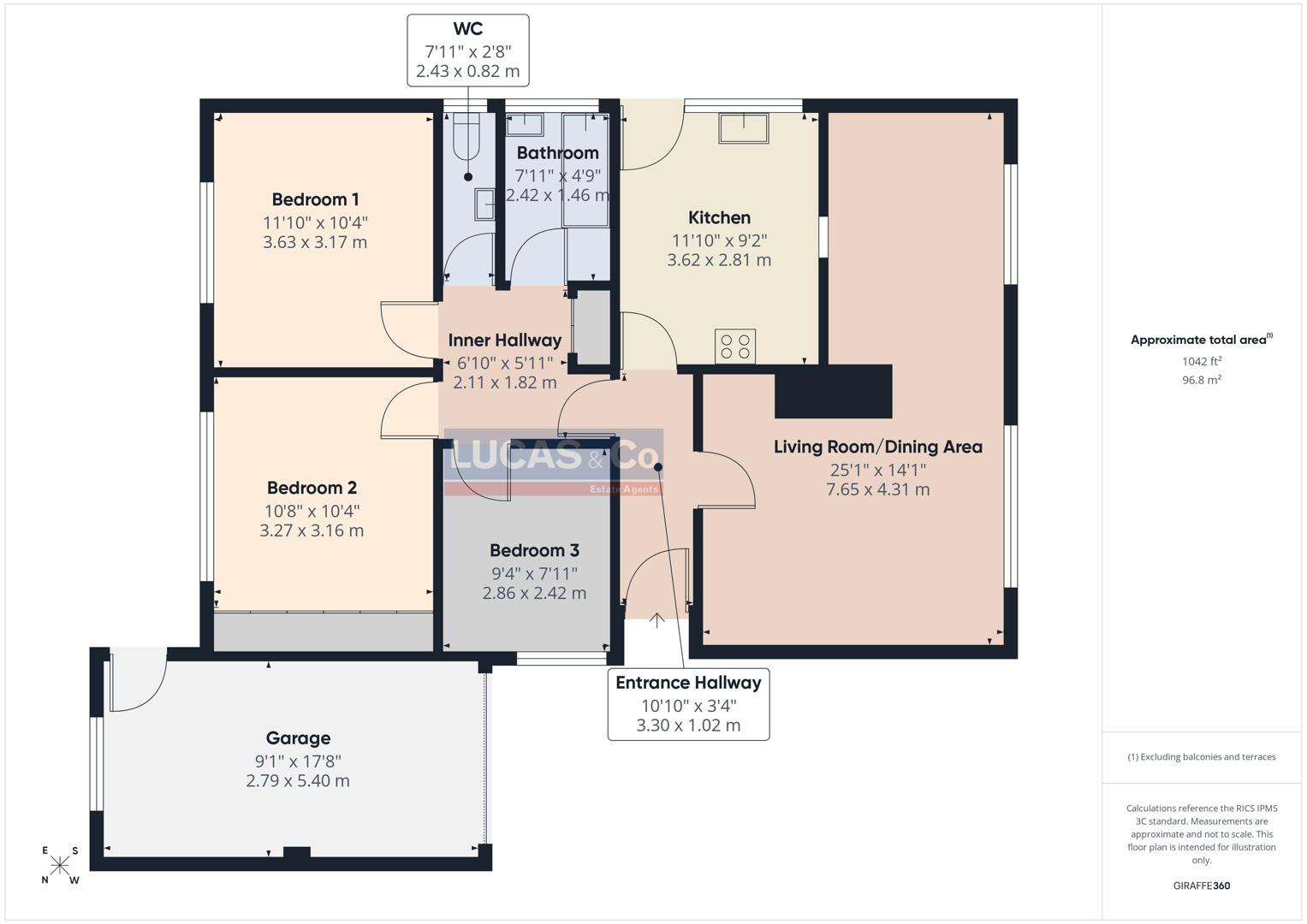 48, Y Wern, Llanfairpwllgwyngyll floorplan