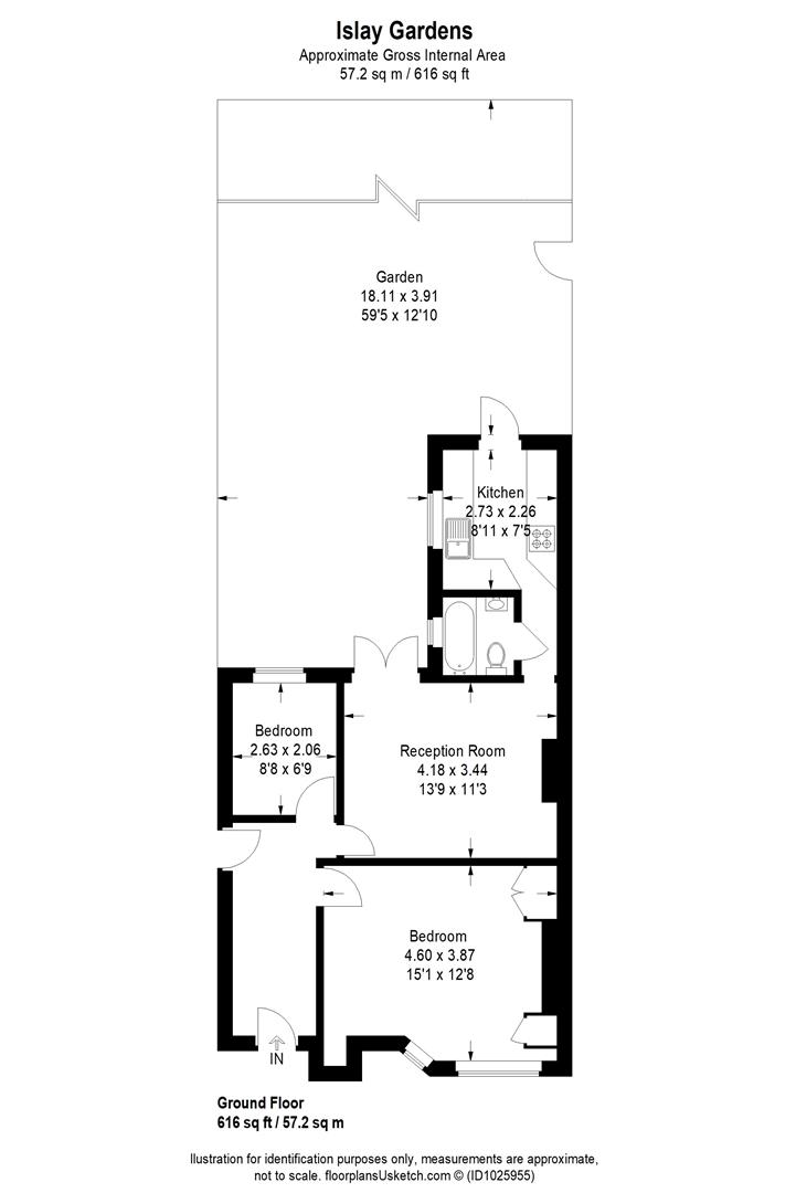 Islay Gardens, Hounslow TW4, 2 bedroom for sale 66084065