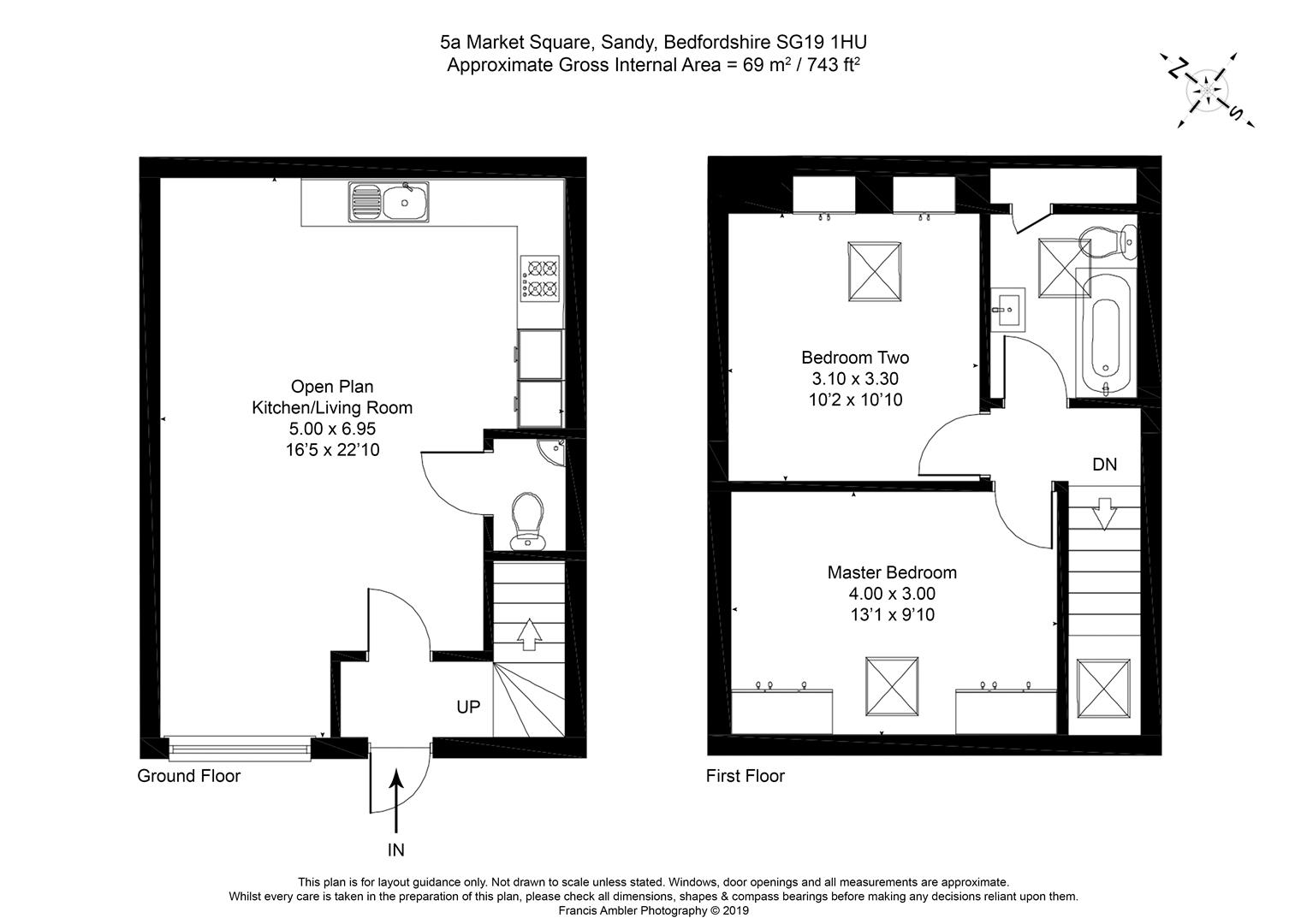 2 Bedrooms Semi-detached house for sale in Market Square, Sandy SG19