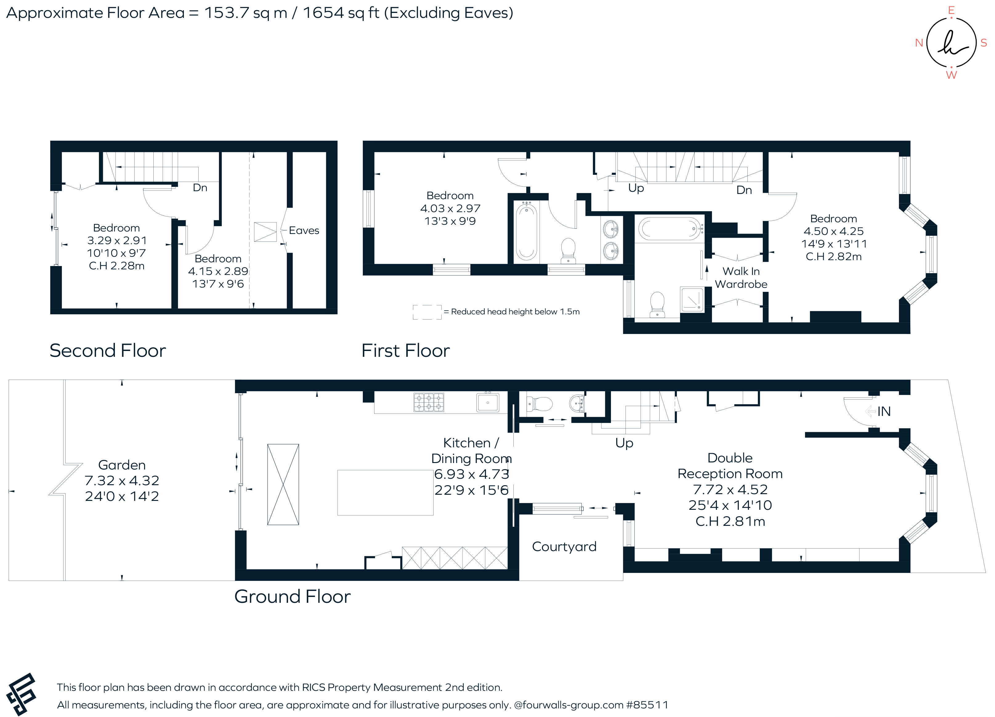 42, Ingham Road, London floorplan