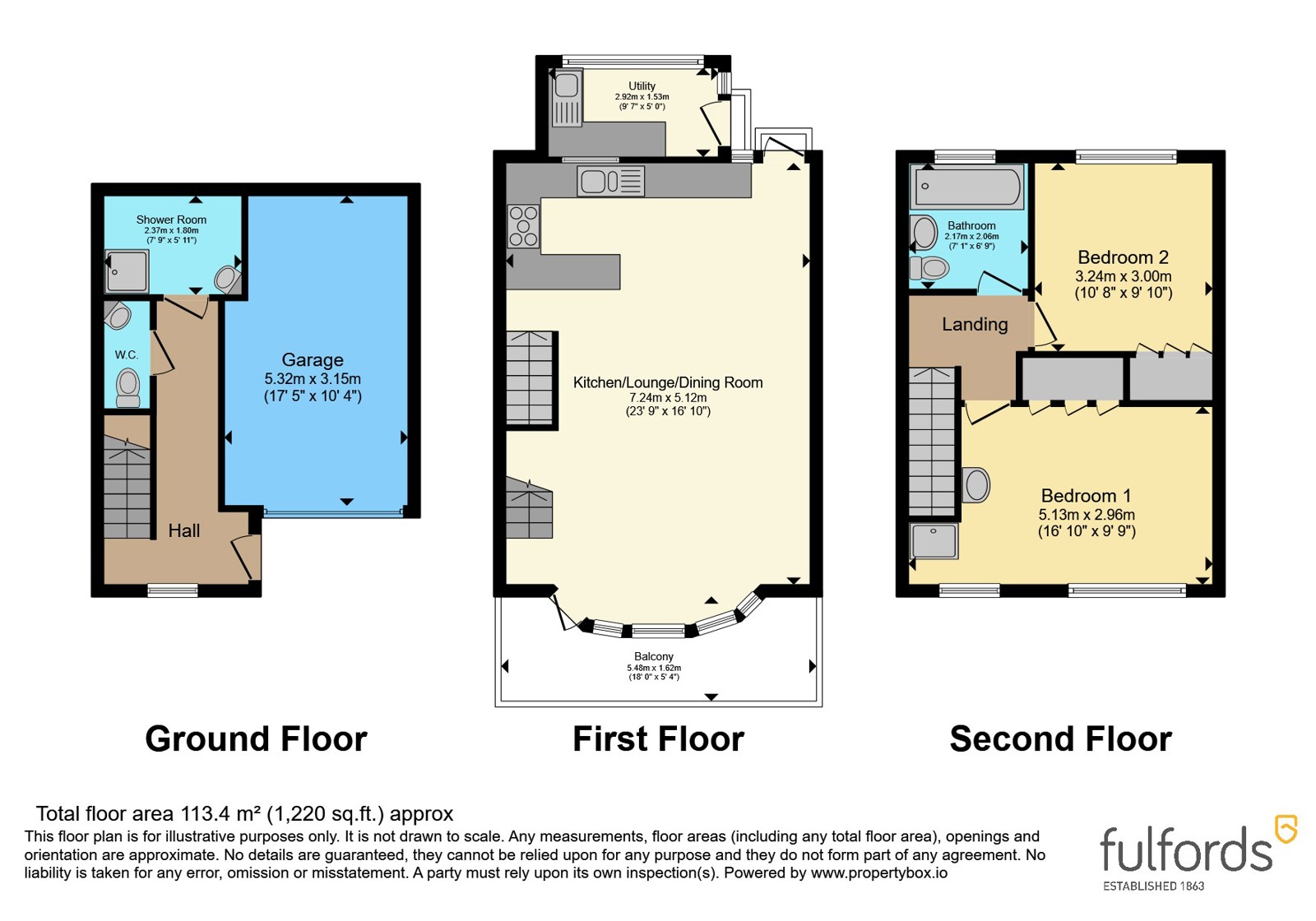 10, Town Close, Devon floorplan