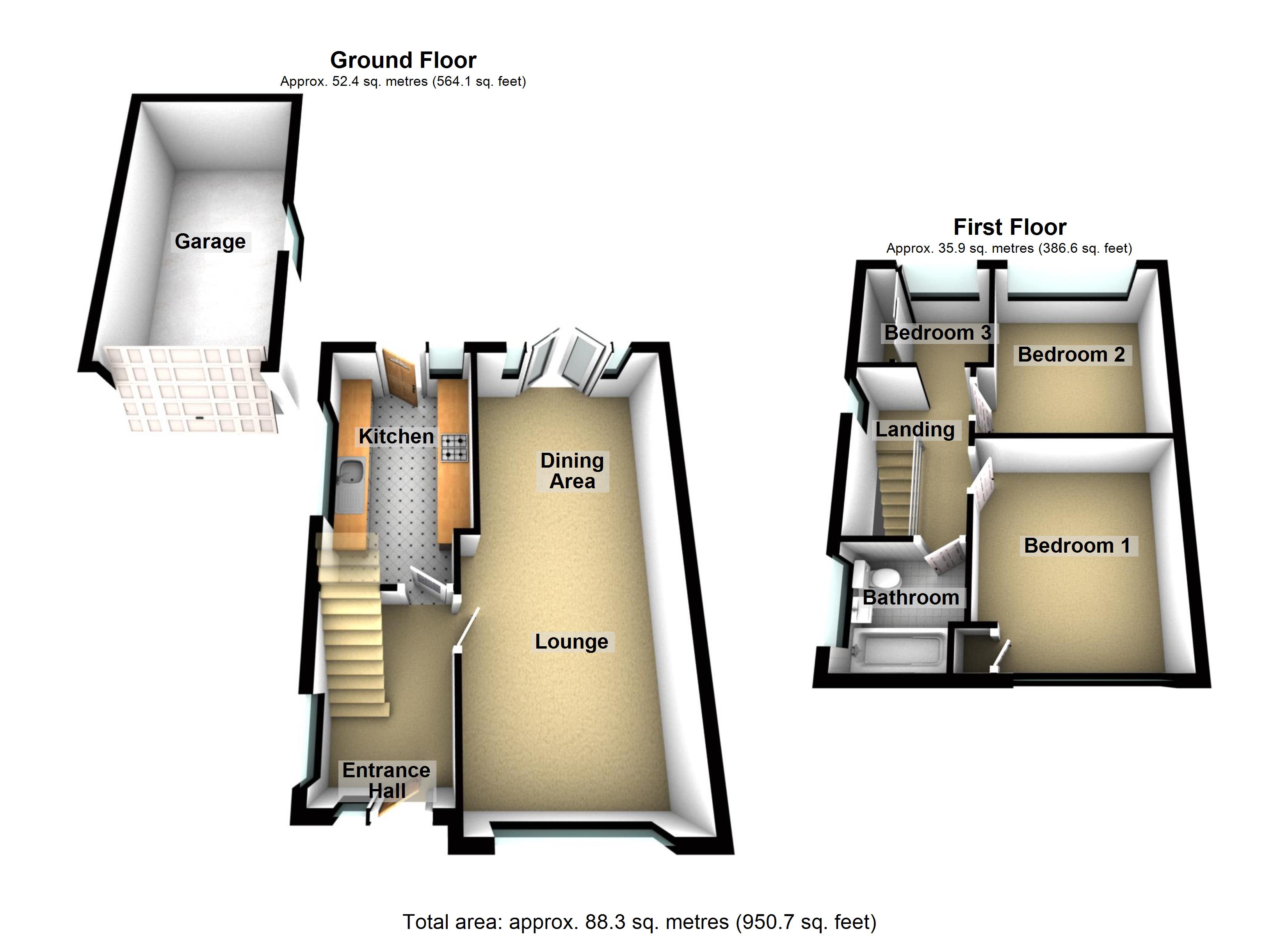 3 Bedrooms Semi-detached house for sale in Beaver Drive, Woodhouse, Sheffield S13