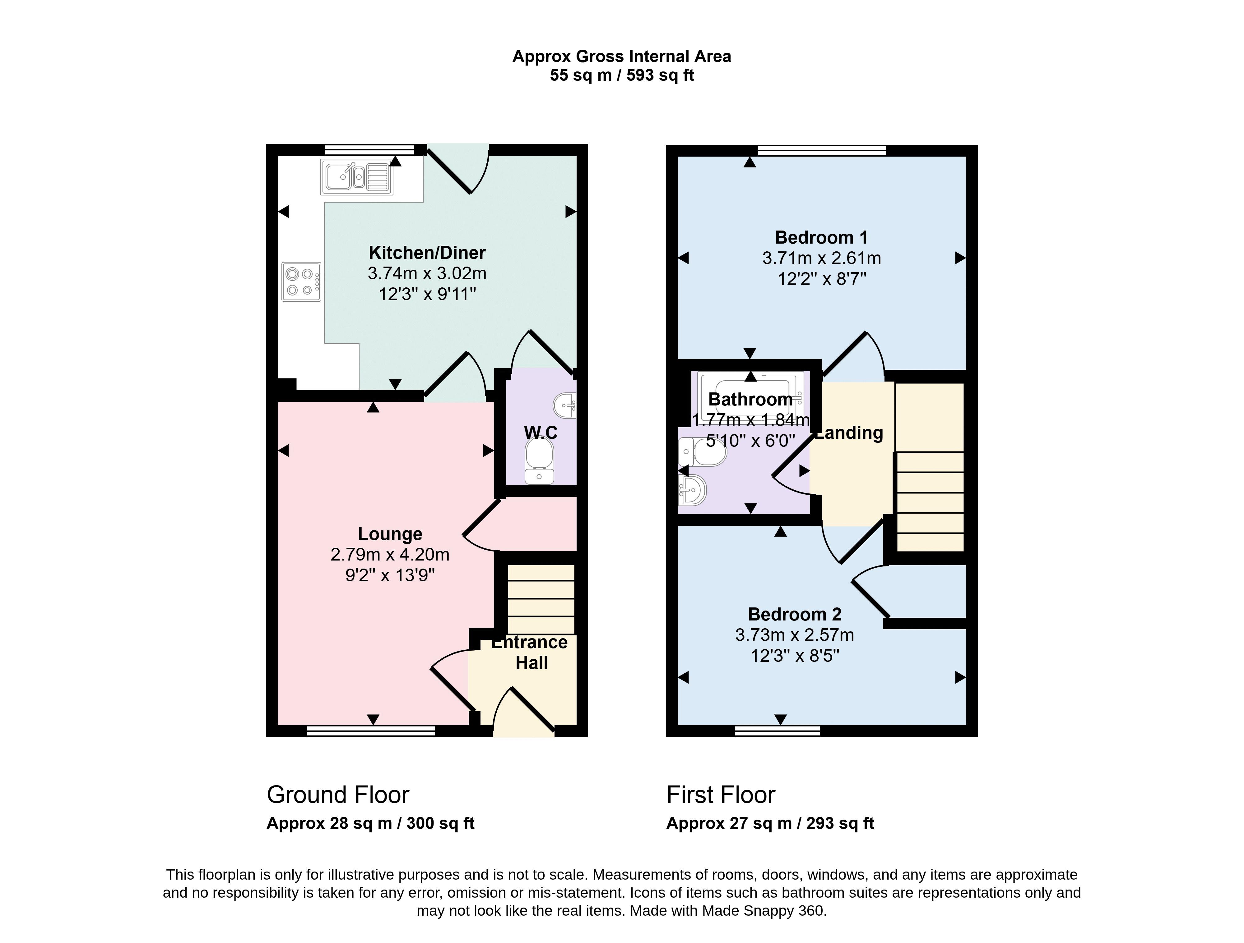 7, Kingfisher Close, Trowbridge floorplan