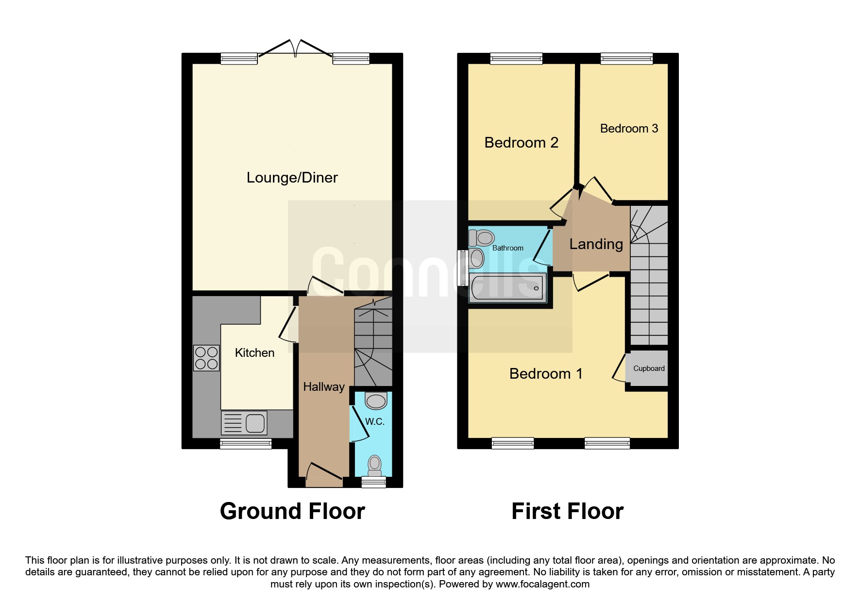 20, Haymaker Way, Cannock floorplan