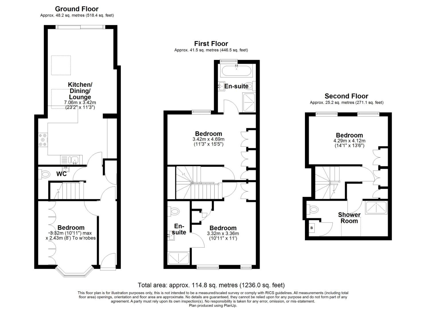 67, Wood Lane, Harborne floorplan