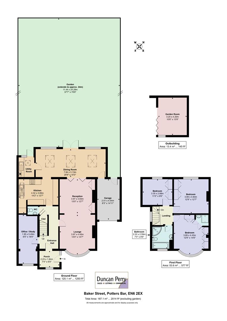 69, Baker Street, Potters Bar floorplan