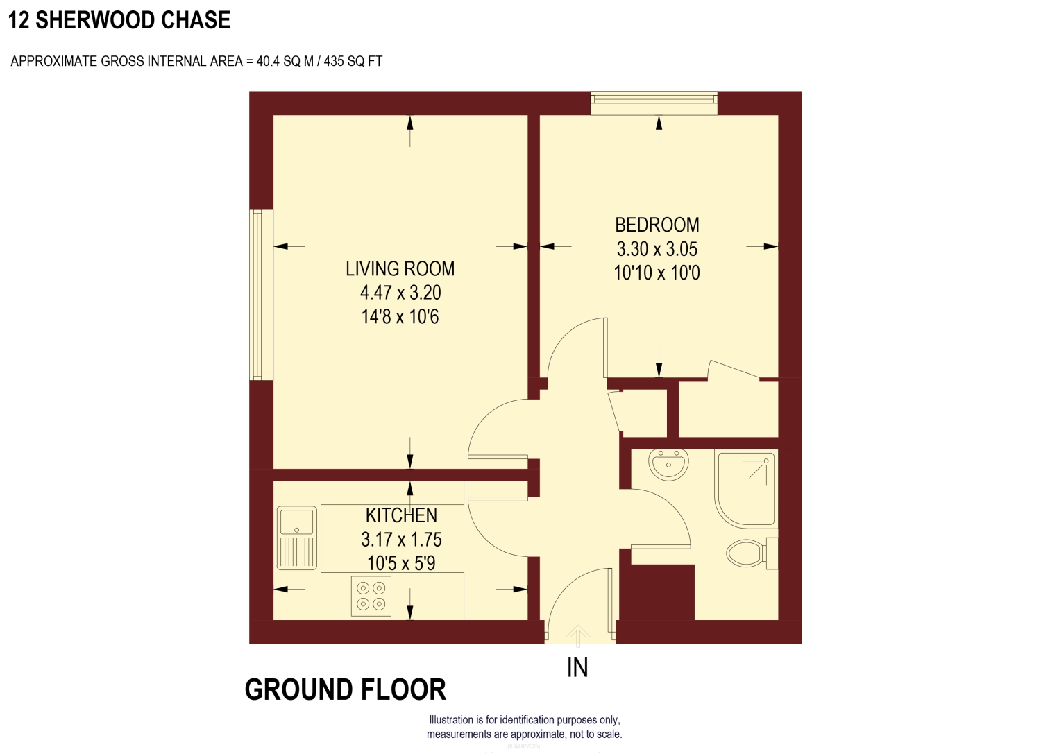 12, Sherwood Chase Totley Brook Road, Sheffield floorplan
