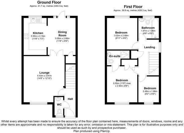 72, Wood Lane, Ashford floorplan
