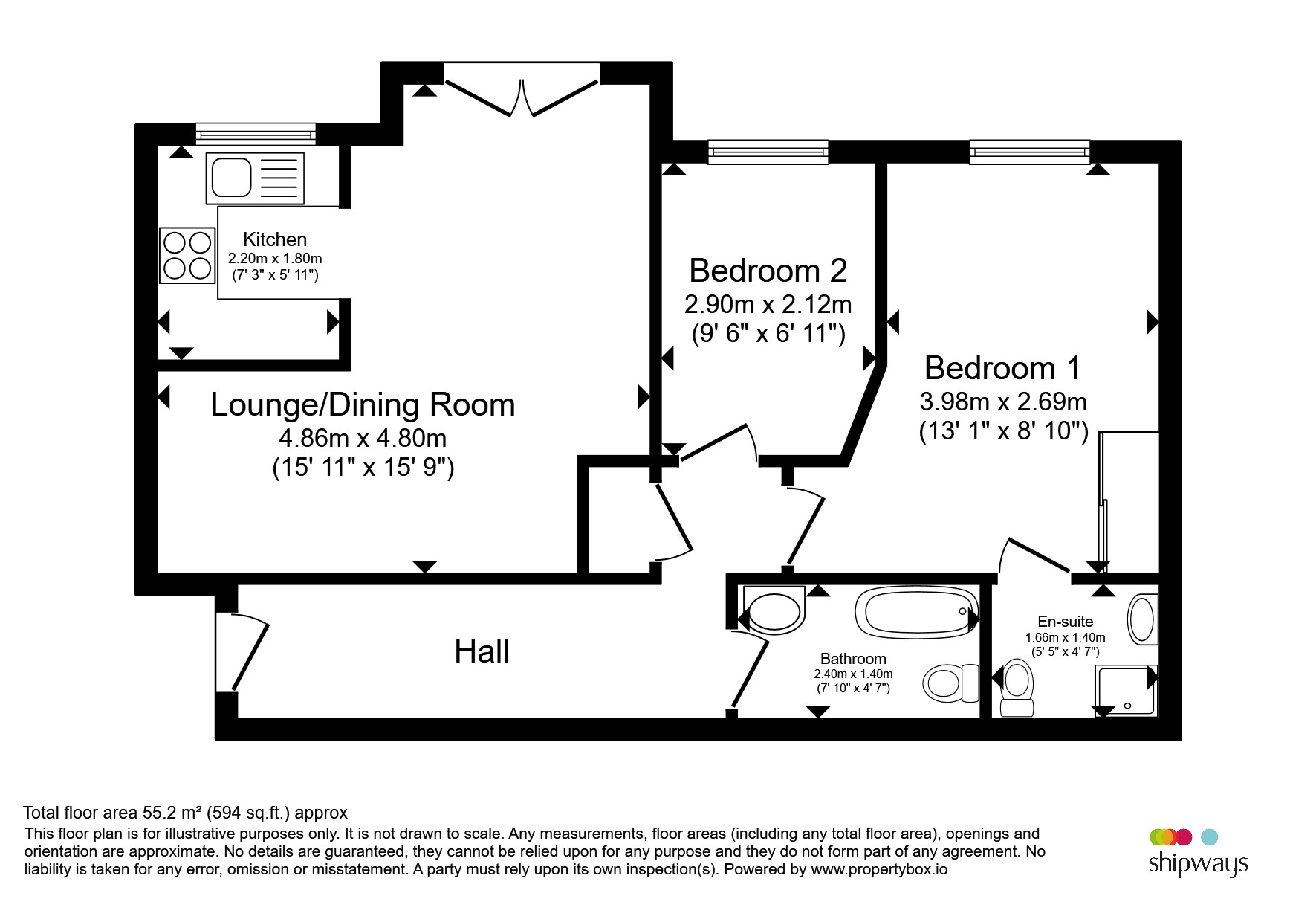 6, Sandringham Court, Birmingham floorplan