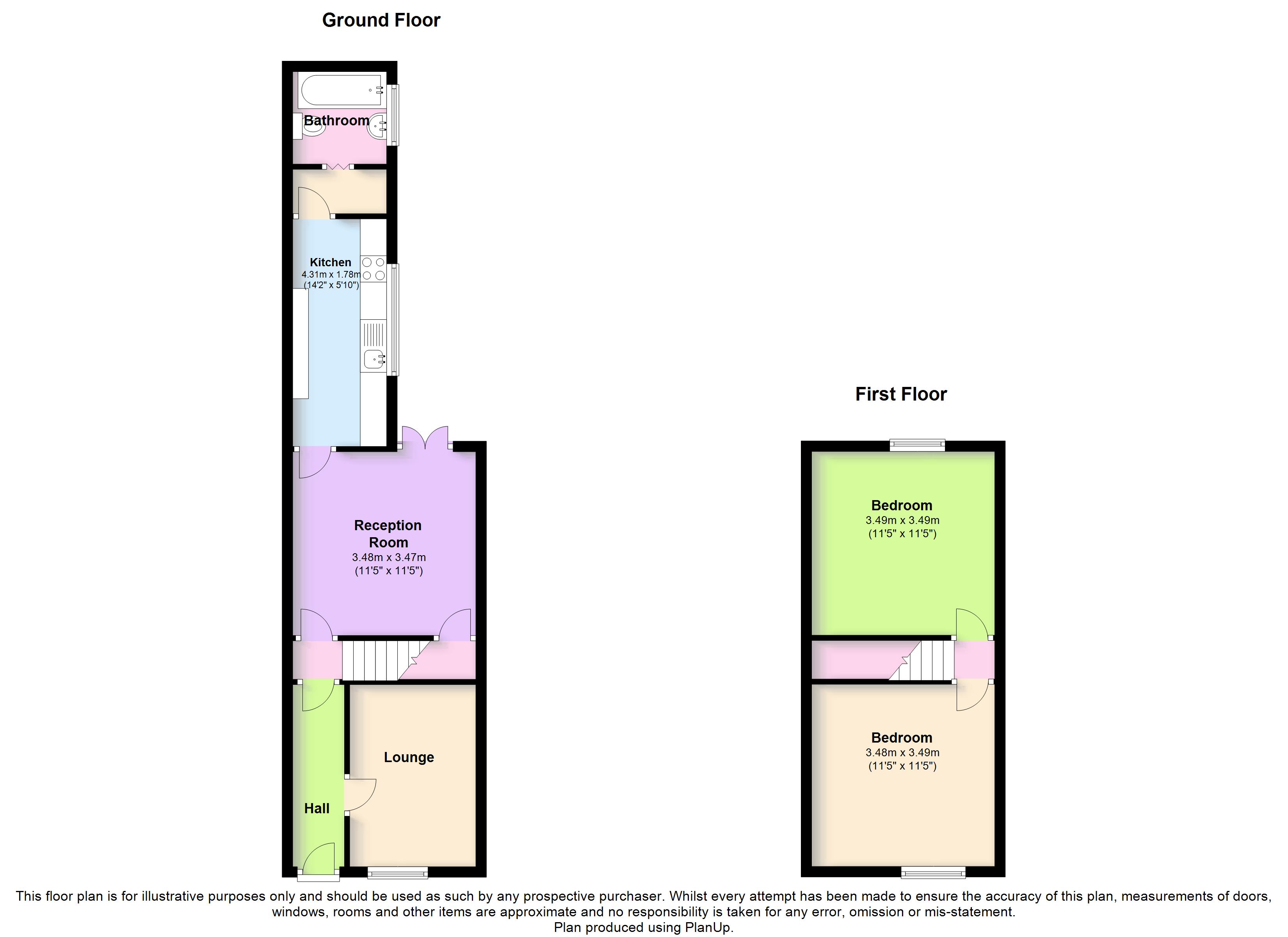 2 Bedrooms Terraced house for sale in Dorset Road, Radforrd, Coventry CV1