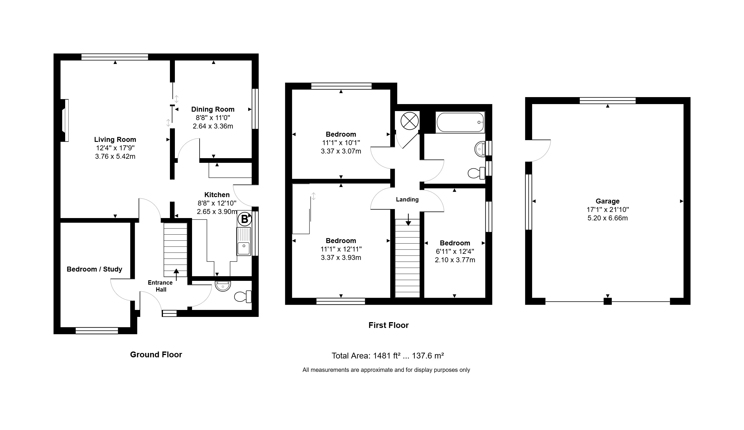 3, Keswick Close, Reading floorplan