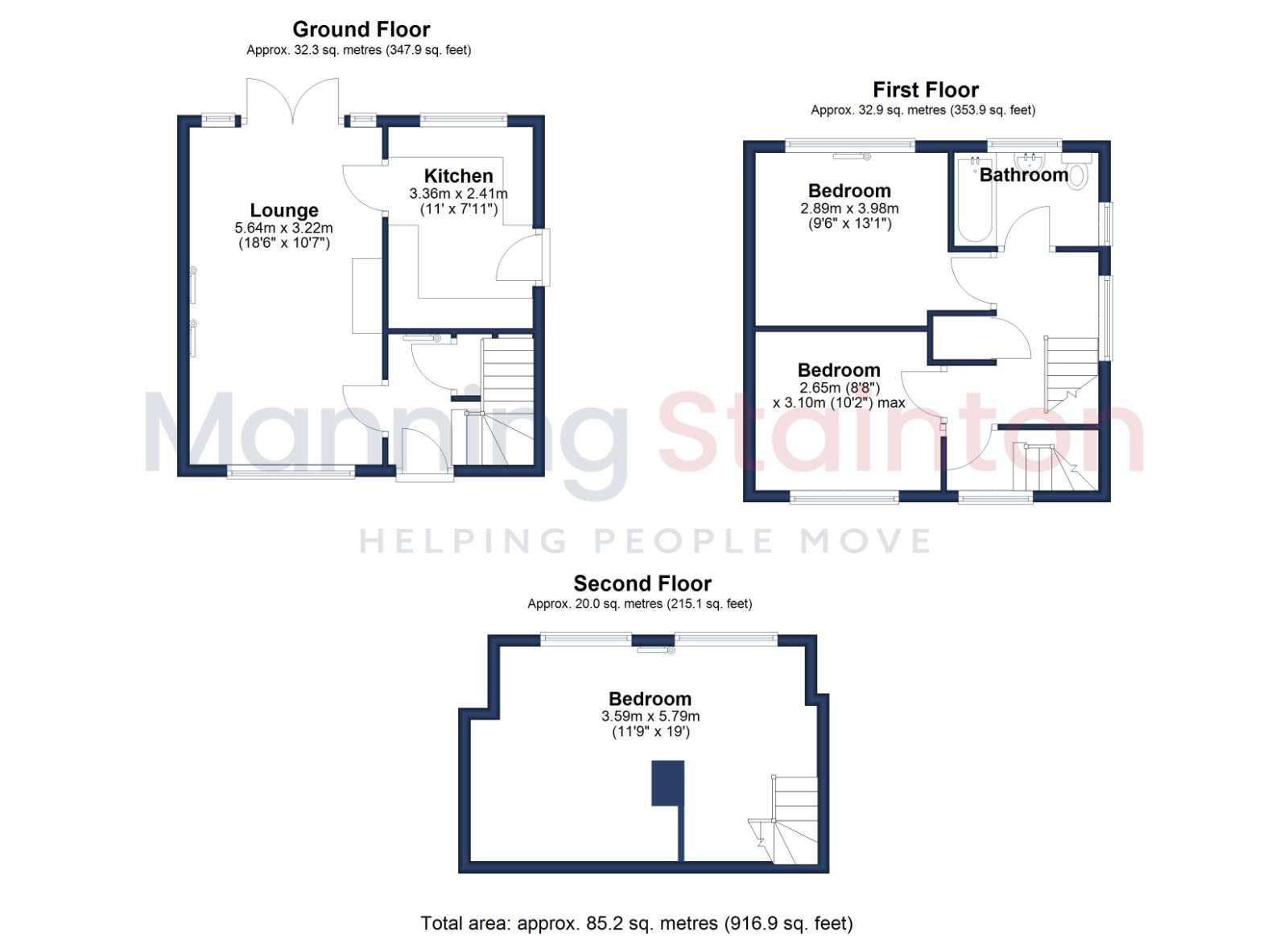 14, Boggart Hill Drive, Leeds floorplan