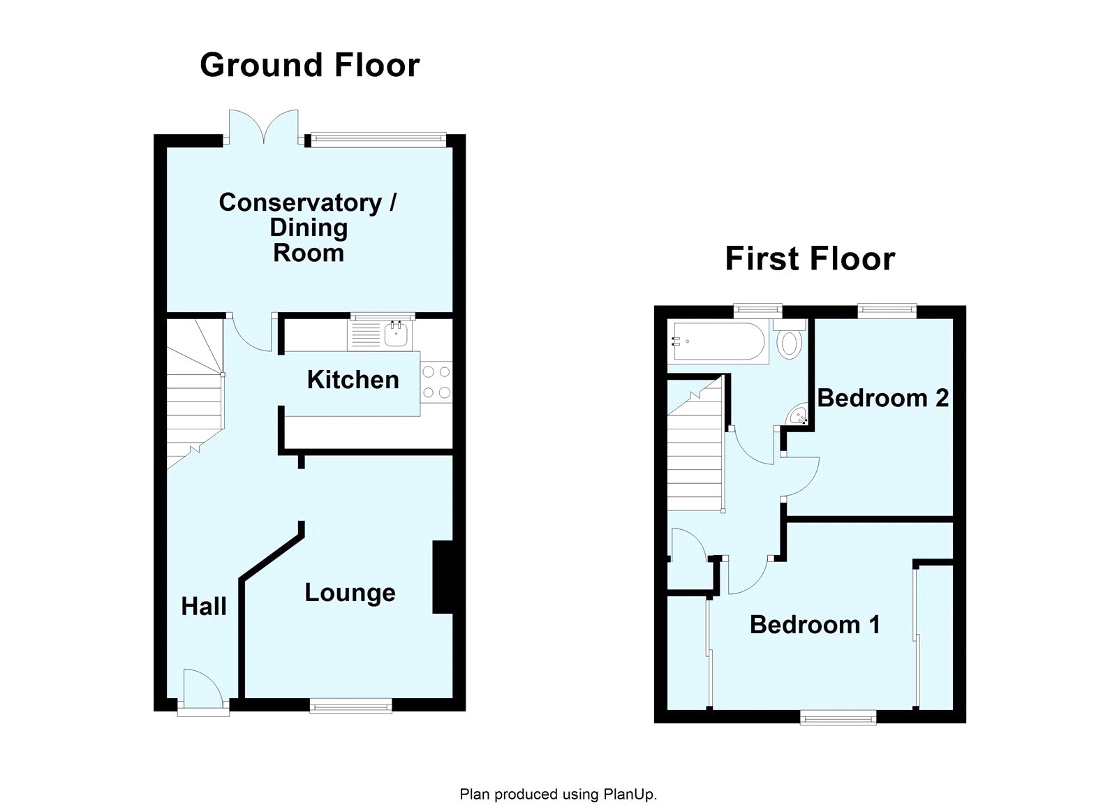 45, Crossbrook Road, London floorplan