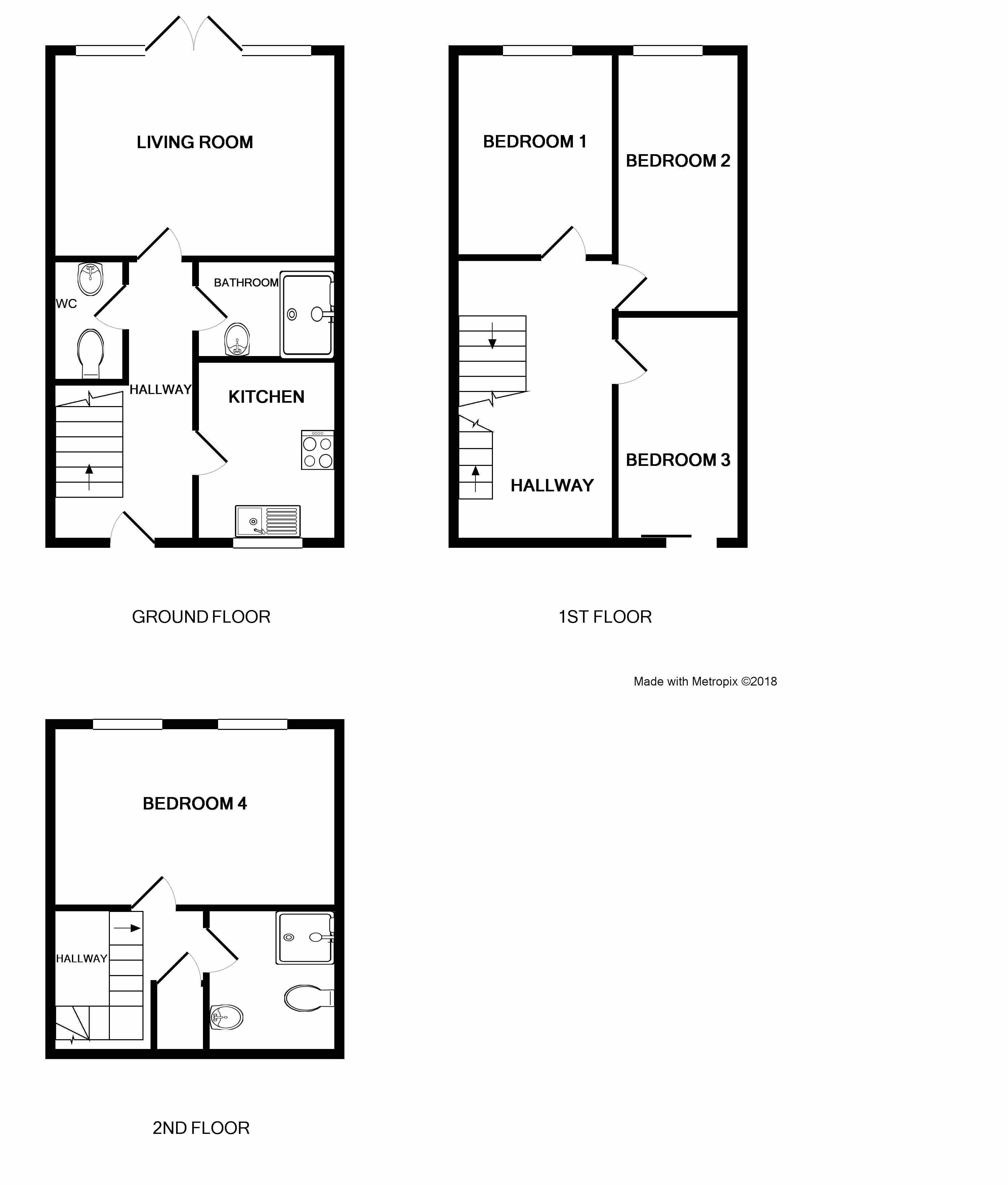 Casson Drive, Bristol floorplan