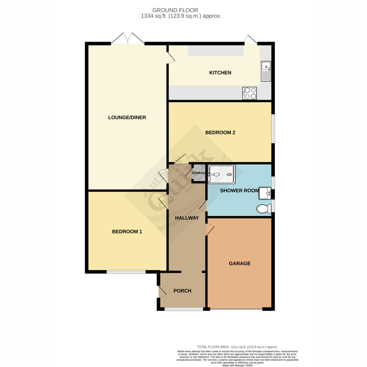 18, Brooklands Square, Canvey Island floorplan