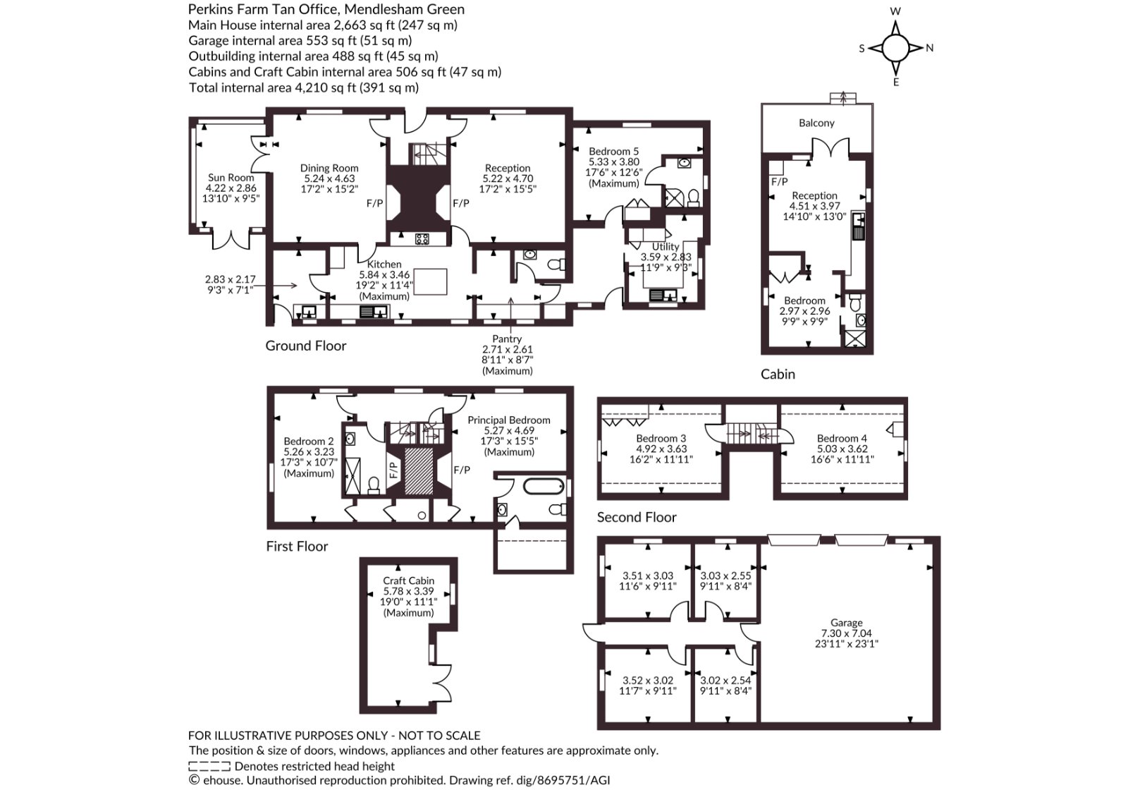 Perkins Farm,, Tan Office, Stowmarket floorplan