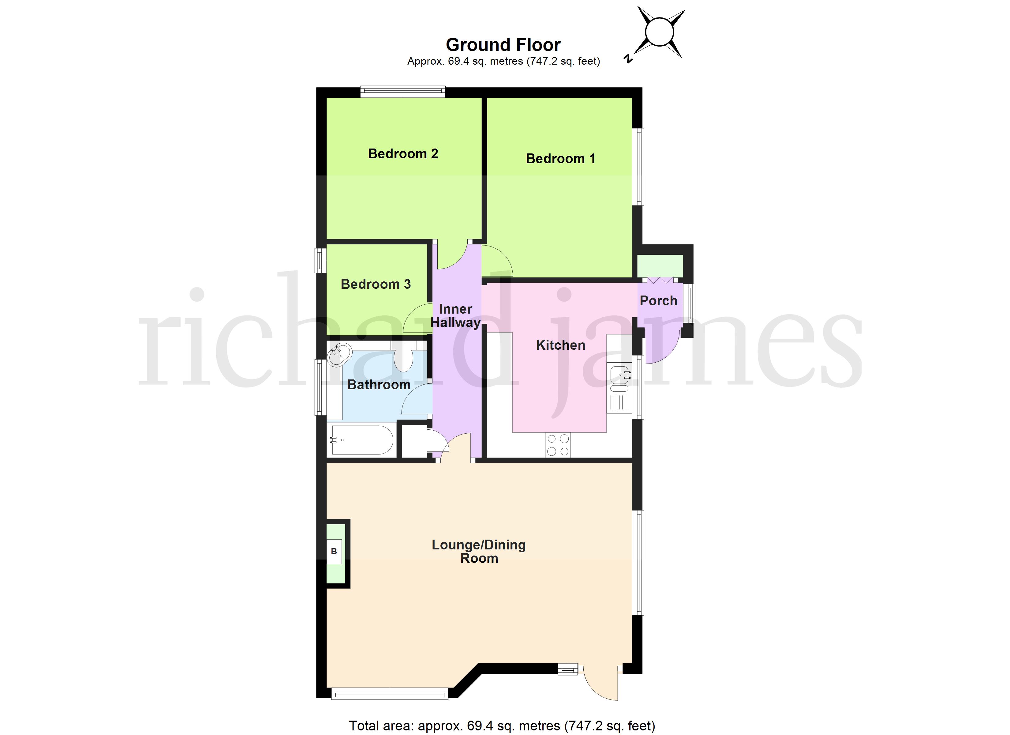 70, Kingsmead Park, Rushden floorplan