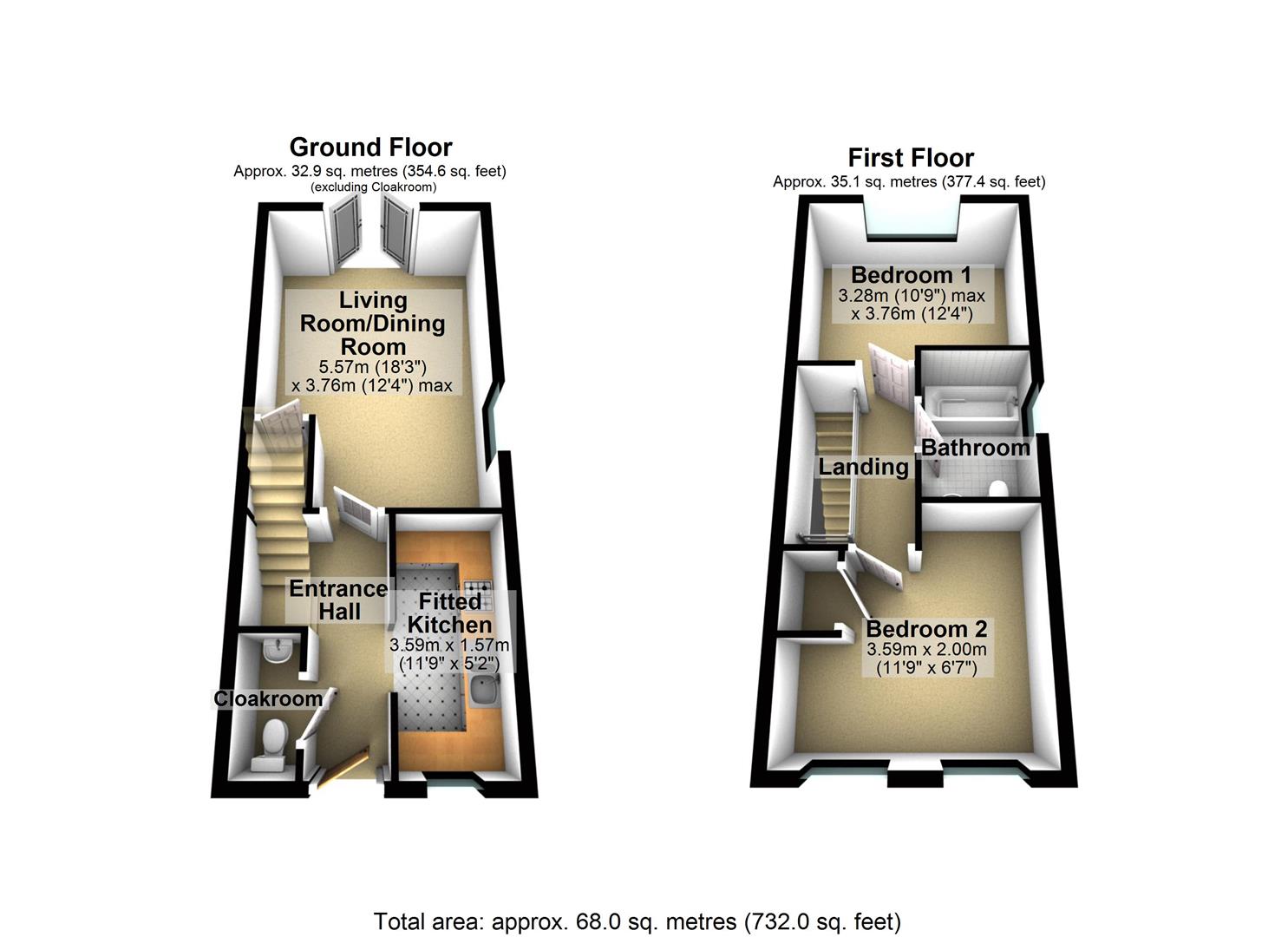 6, Cheviot Drive, Hereford floorplan