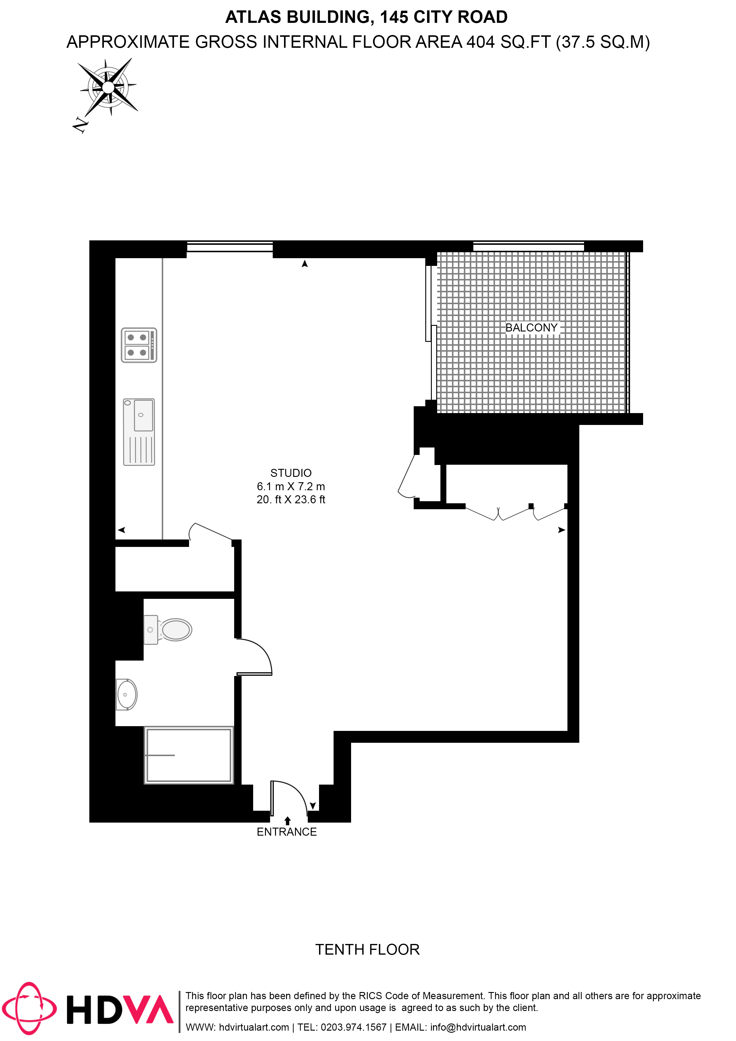 City Road, London floorplan