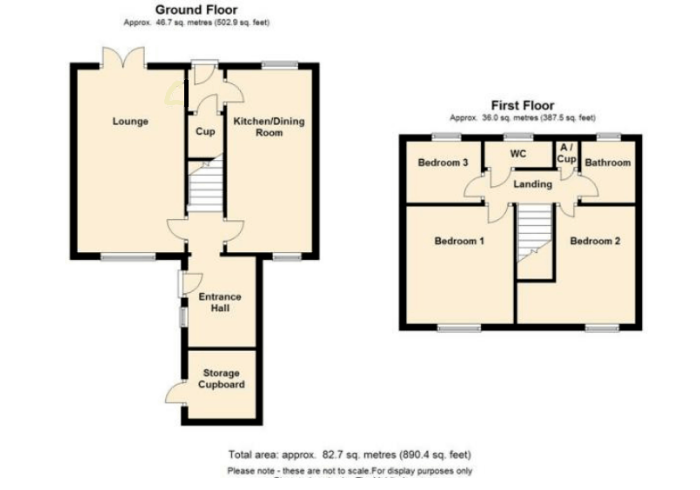 22, Arthur Street, Swadlincote floorplan