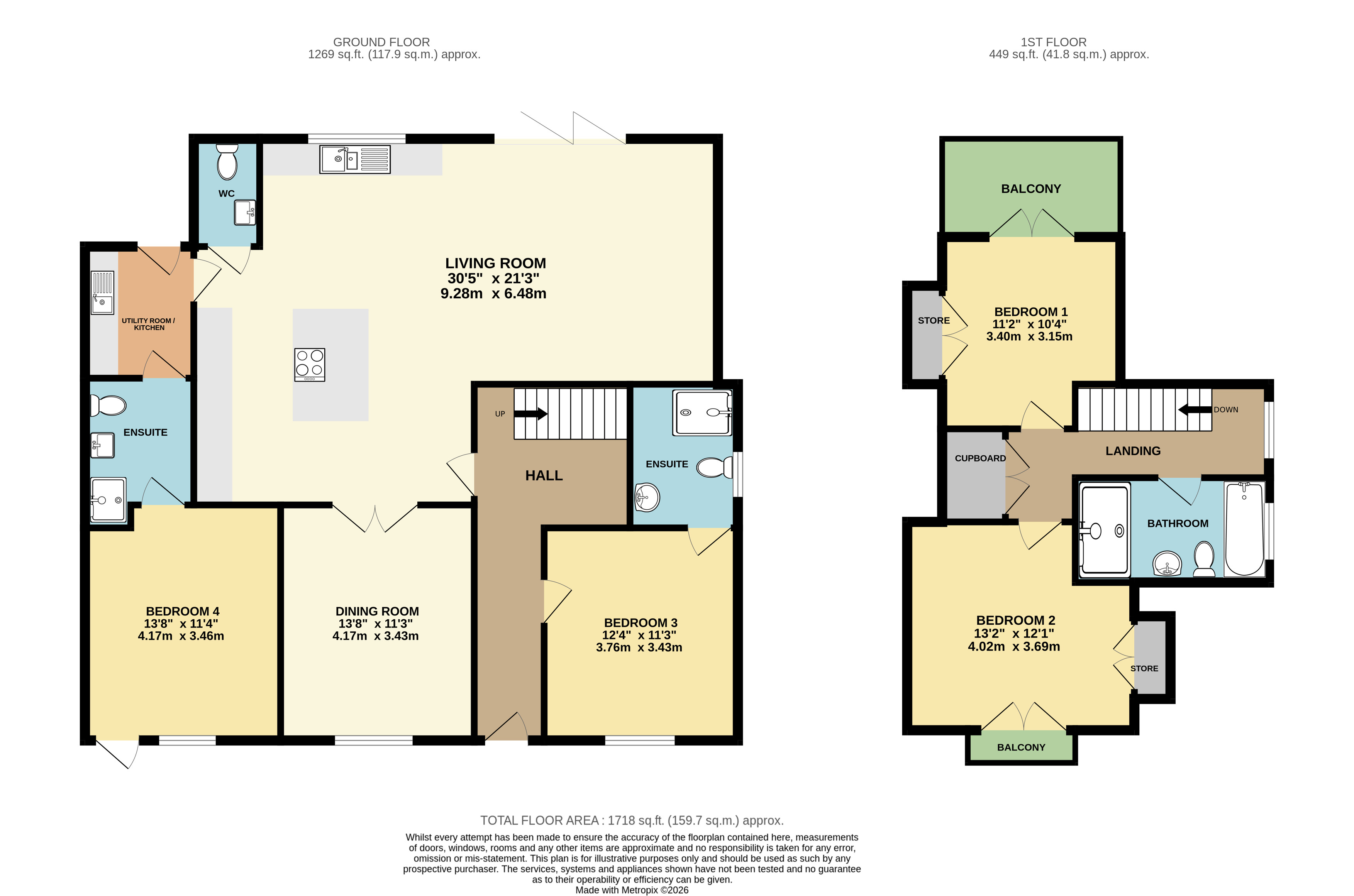 Ridgeview, 3, Pebbleridge Road, Bideford floorplan