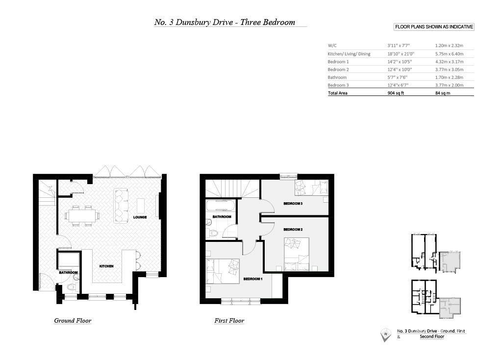 3, Dunsbury Drive, South Croydon floorplan