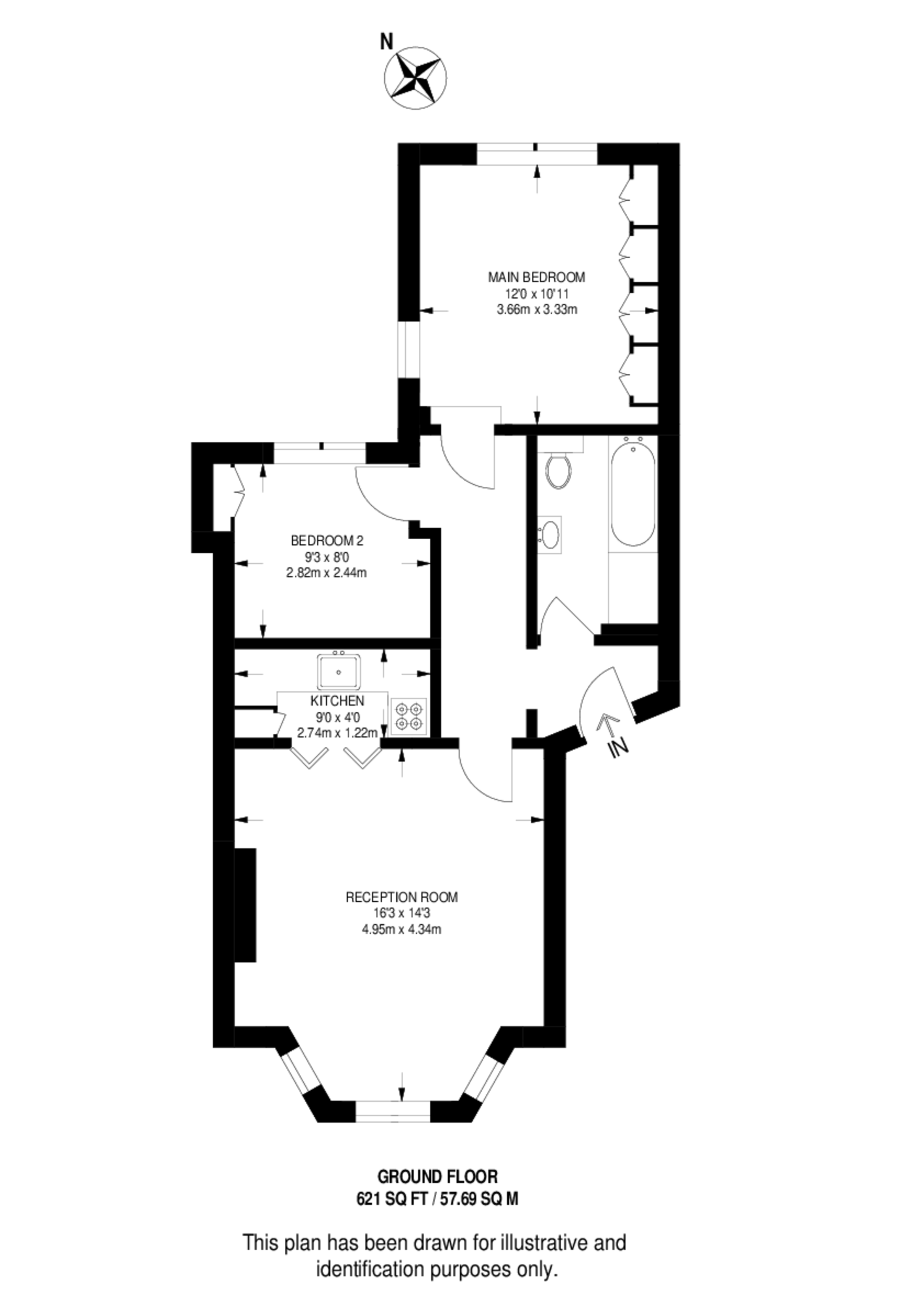 Denning Road, Hampstead floorplan