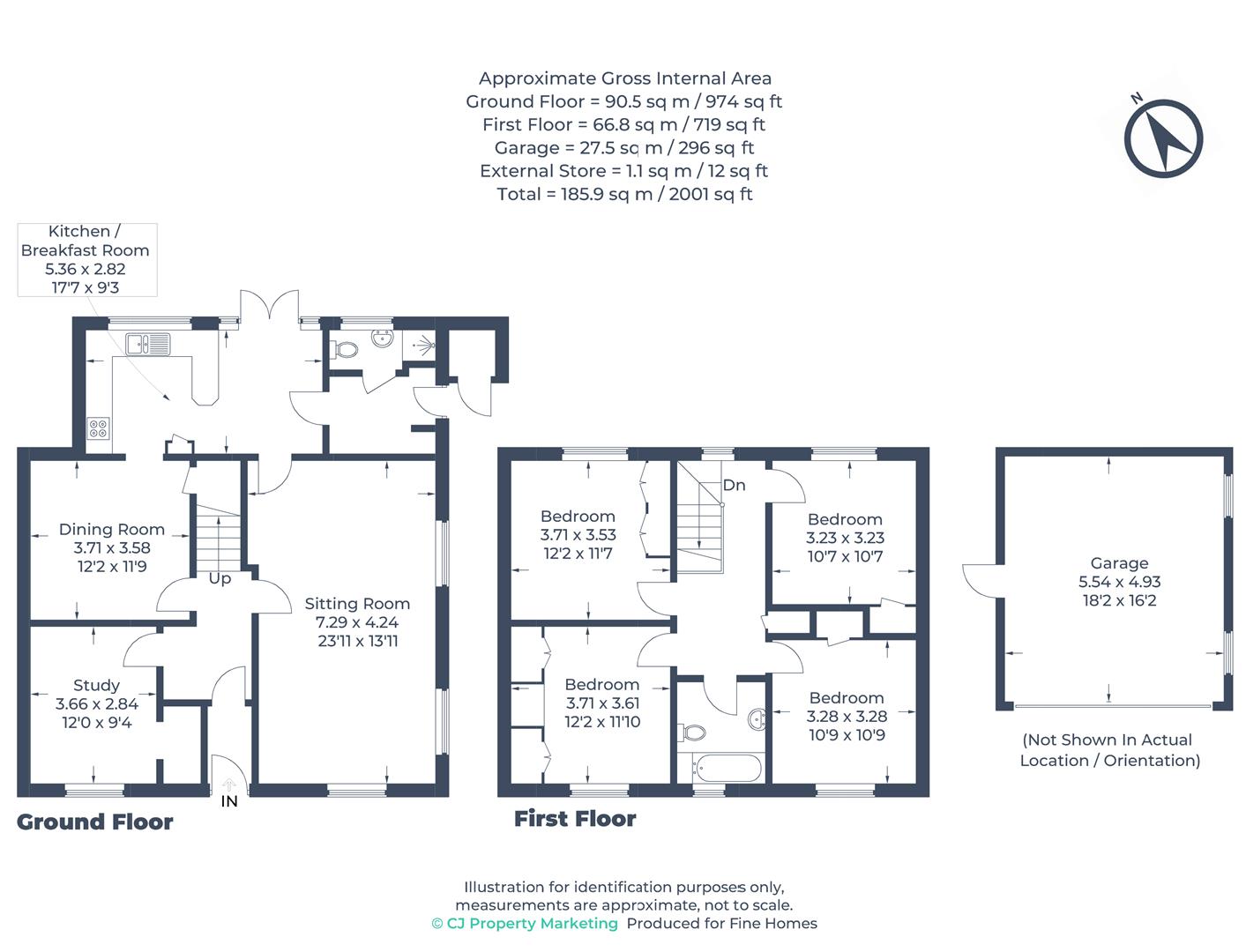 112, High Street North, Buckinghamshire floorplan