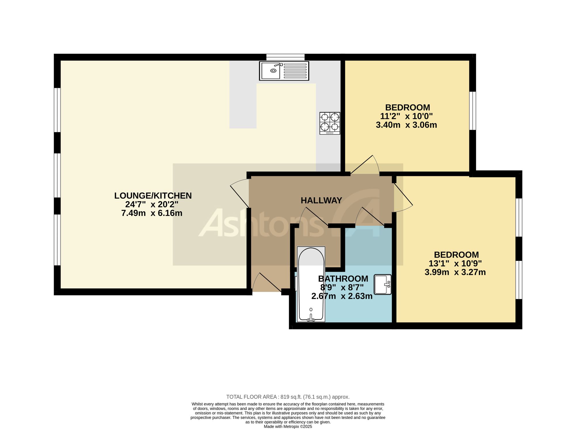 Apt 5, 9 Cranberry Court, Wigan floorplan