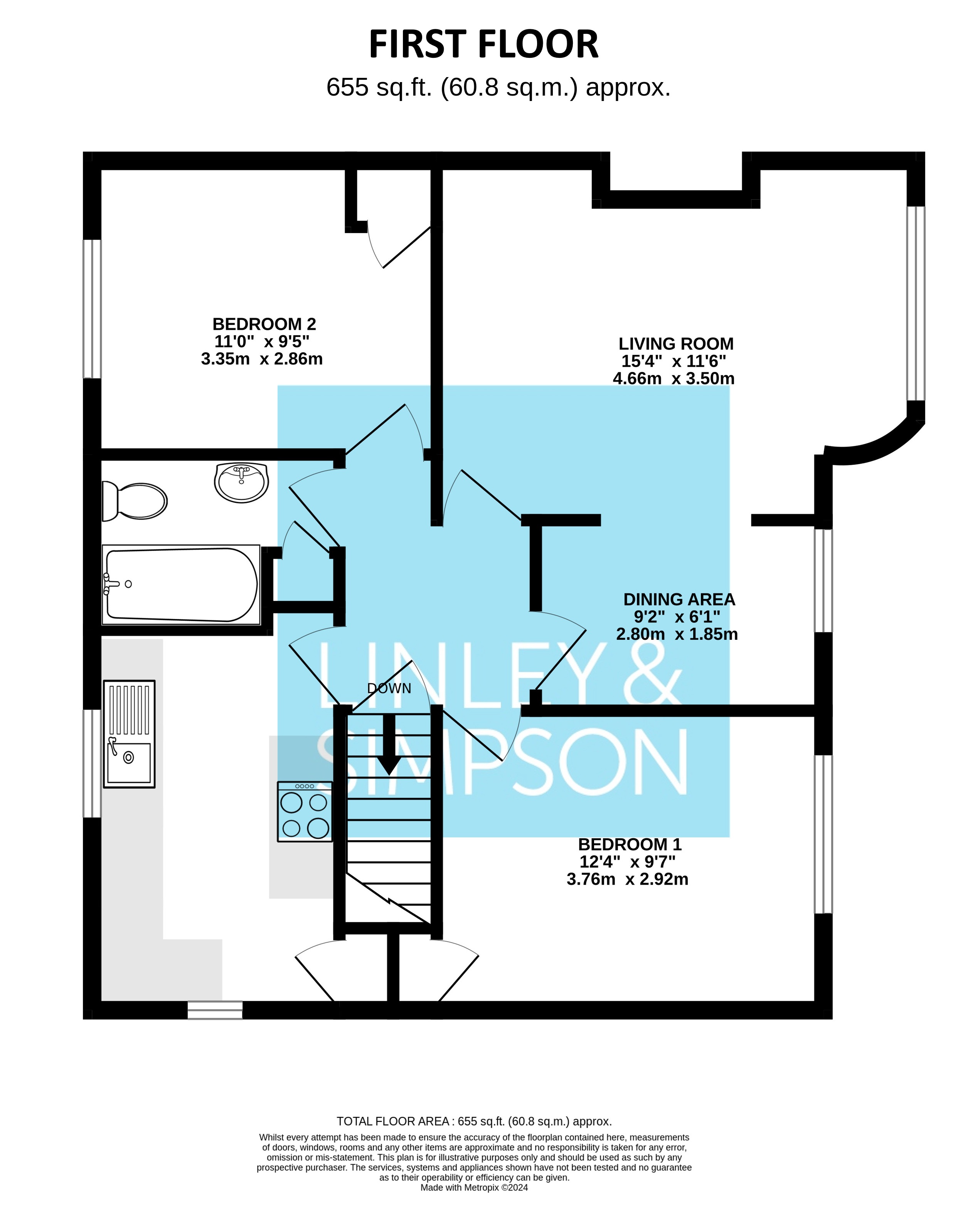 Sandringham Crescent, West Yorkshire floorplan