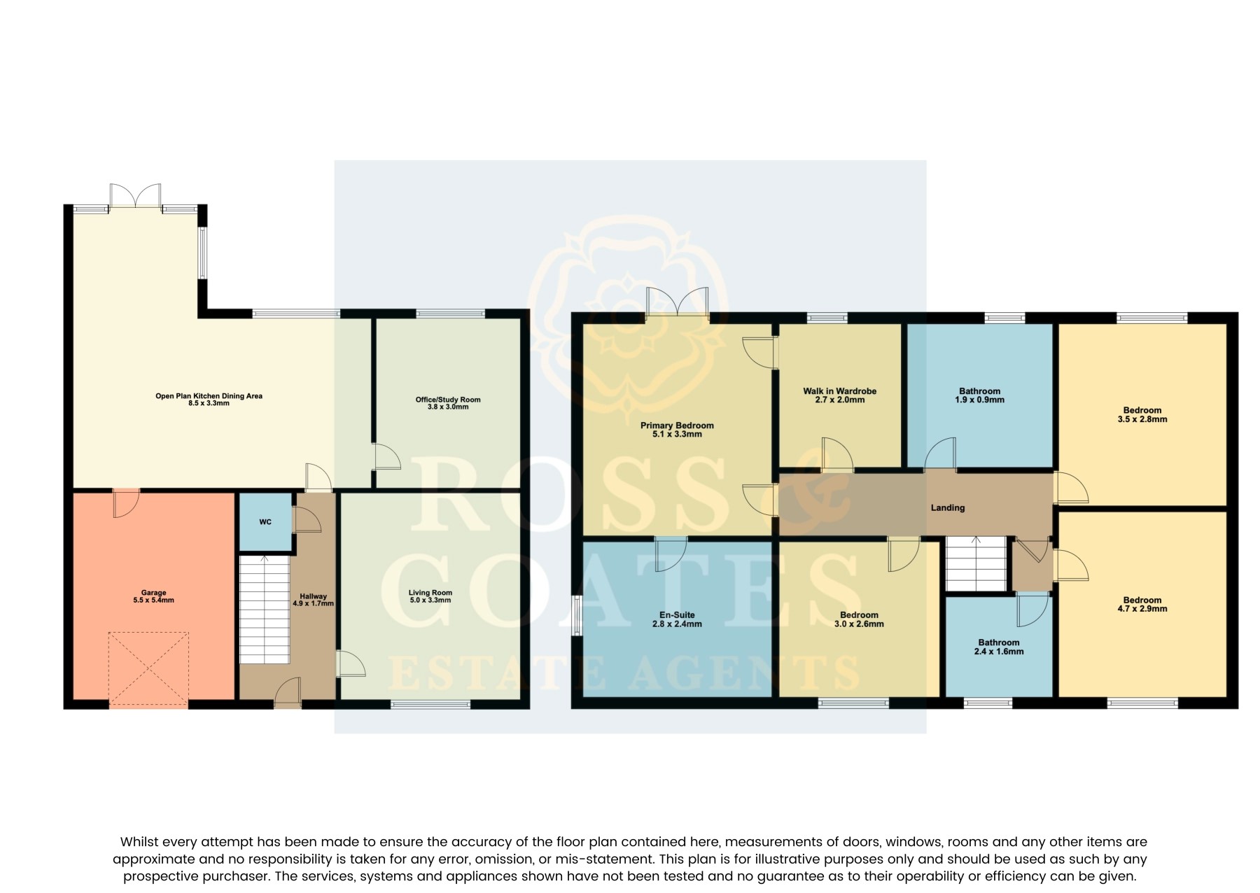 1, Aira Close, Nottingham floorplan