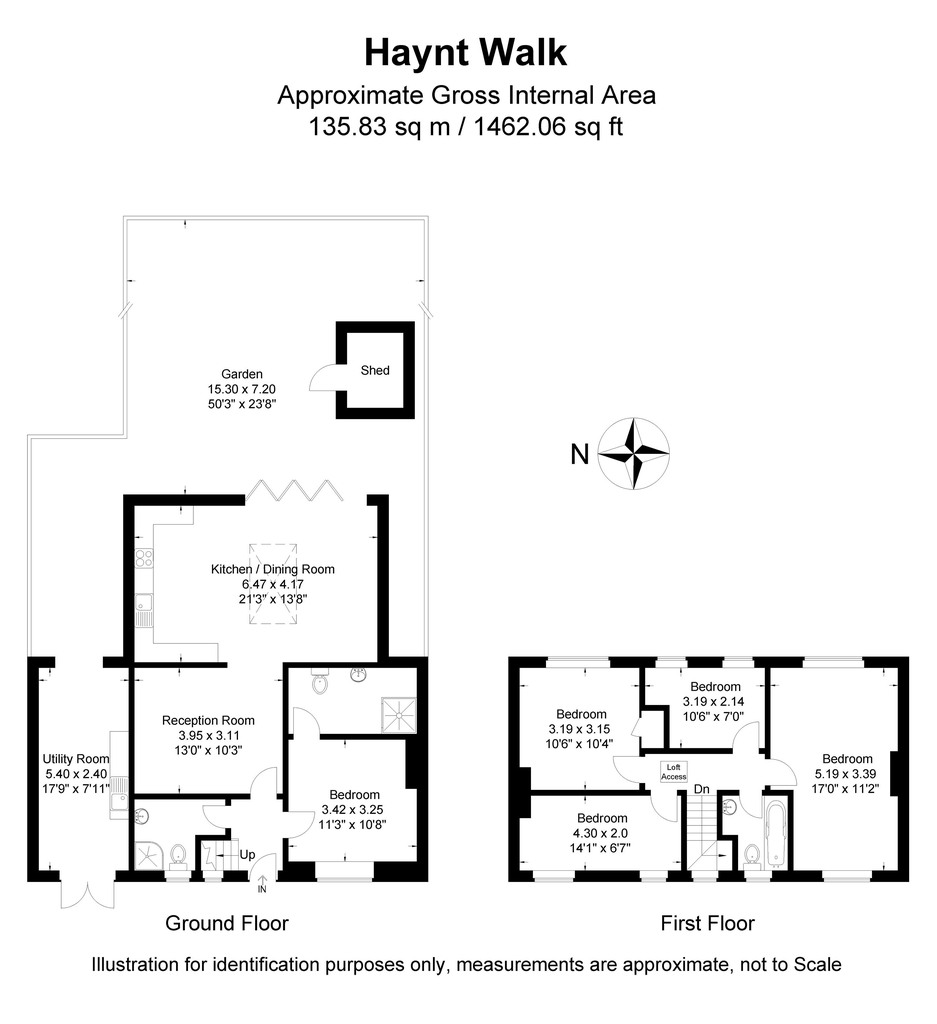 50, Haynt Walk, London floorplan