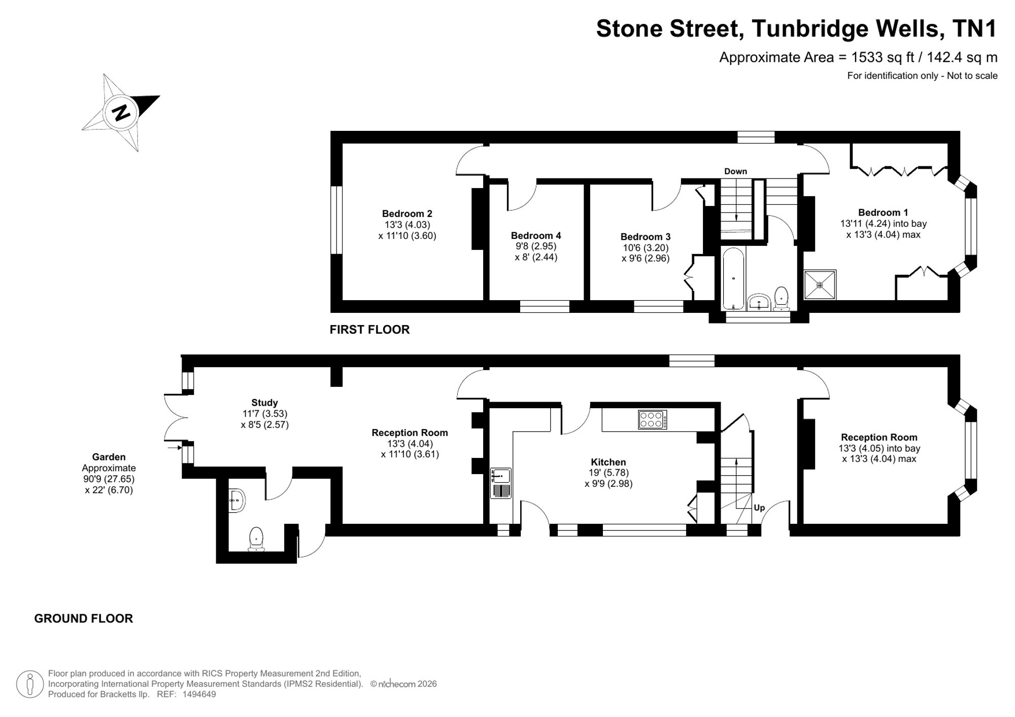 38 Stone Street, Tunbridge Wells floorplan
